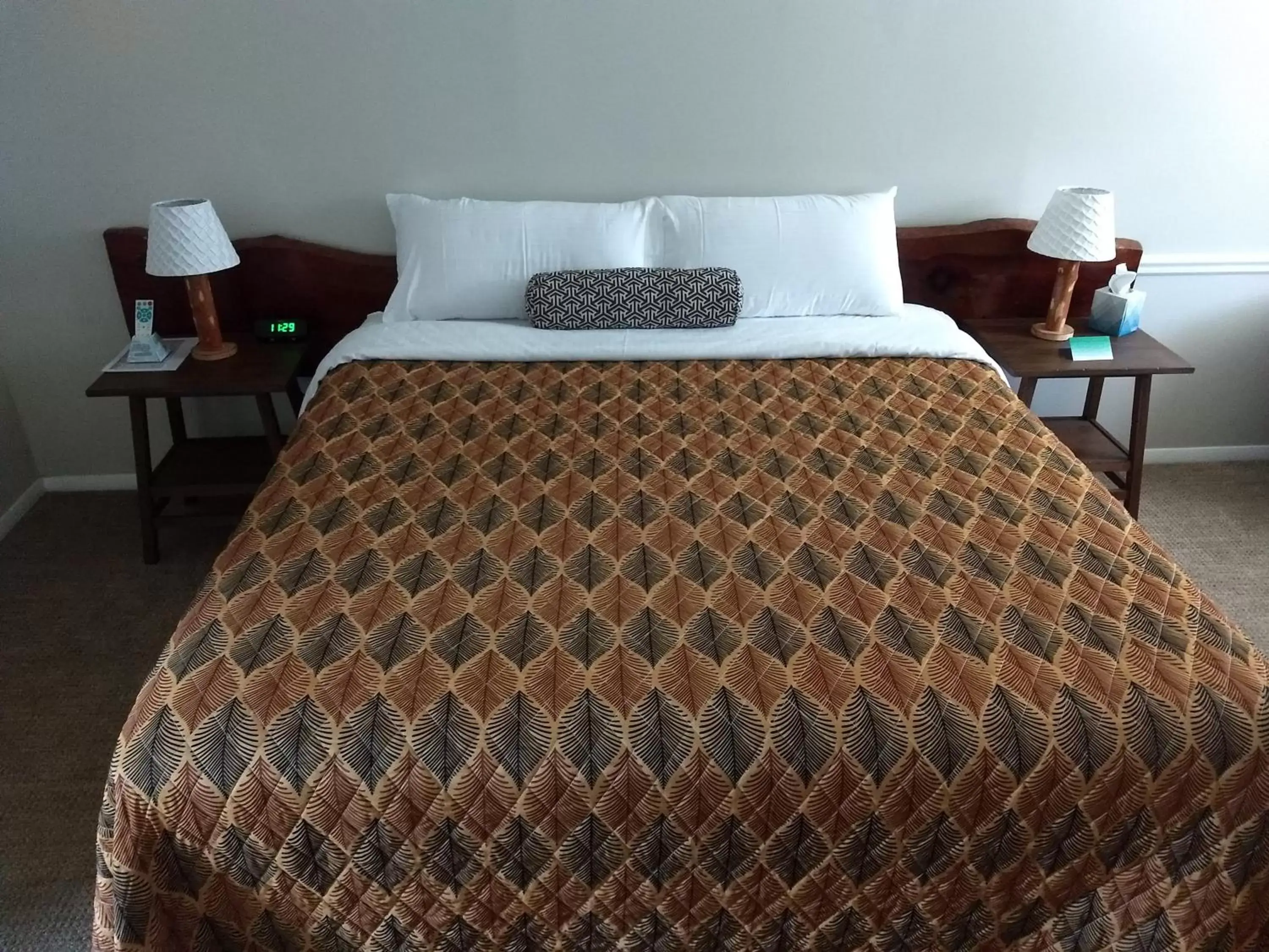 Bed in The Lodge at West River Bed in The Lodge at West River