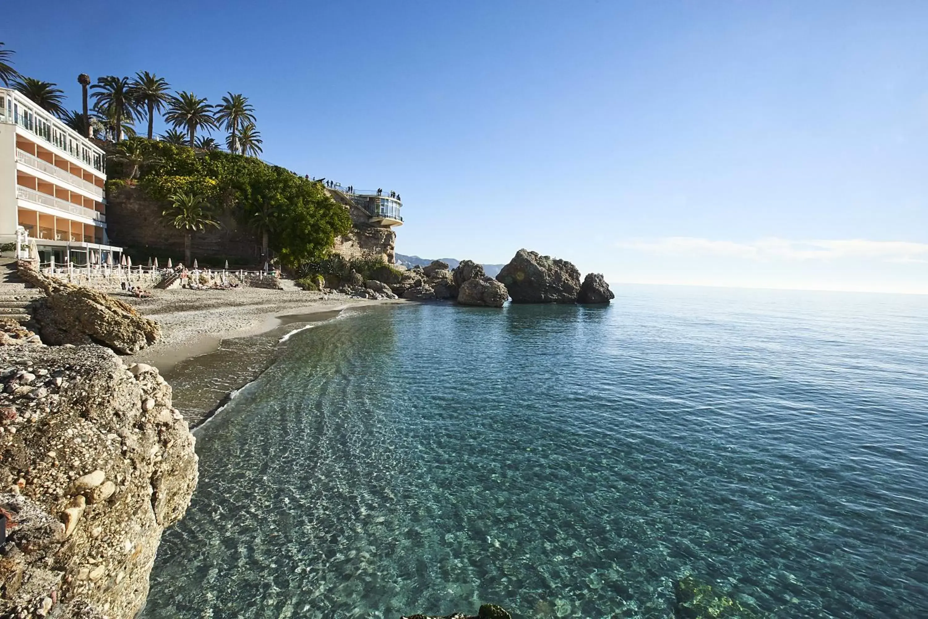 Beach in Hotel Balcón de Europa