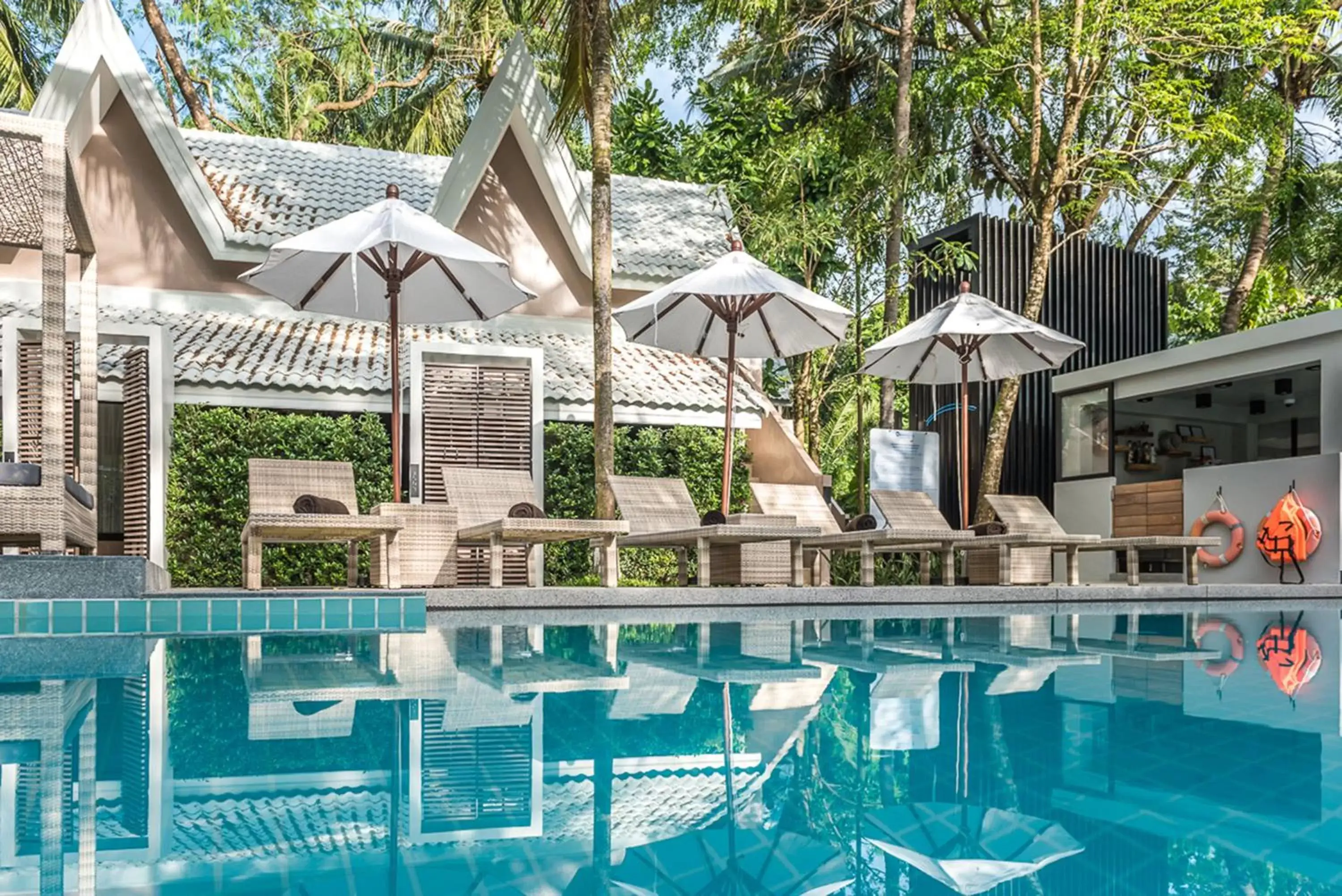 Swimming pool in Deevana Krabi Resort Swimming pool in Deevana Krabi Resort
