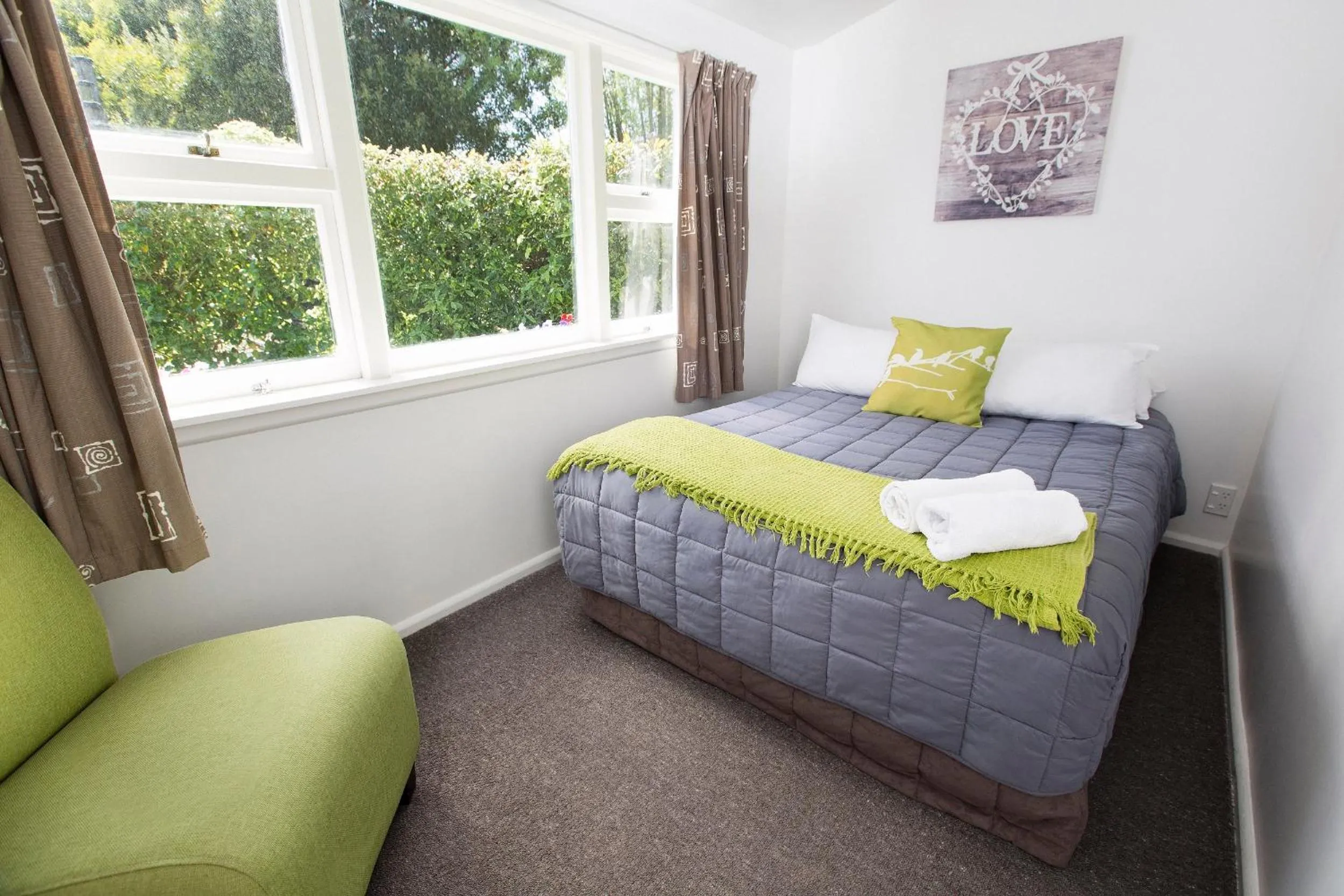 Bedroom, Bed in North South Holiday Park