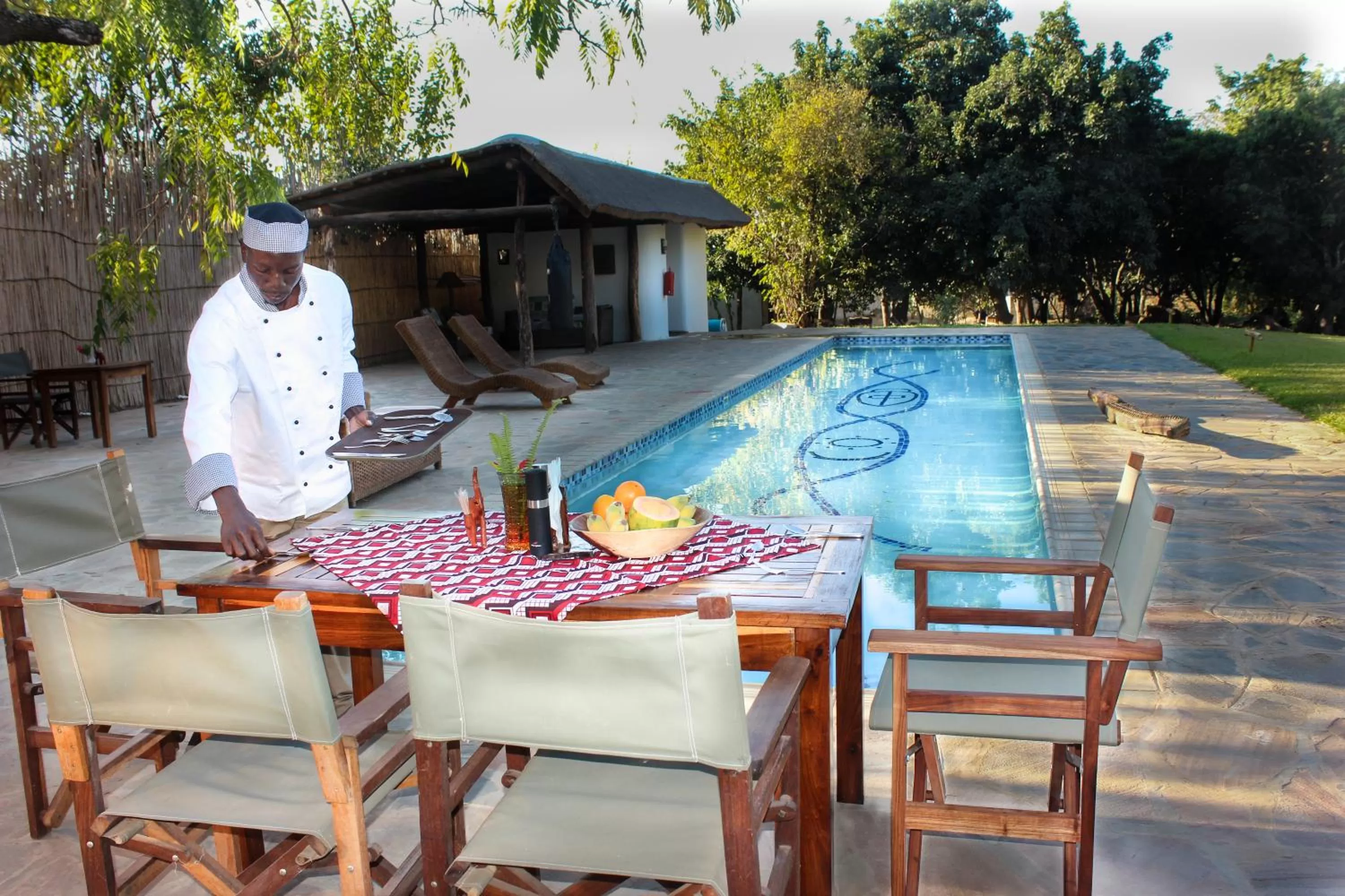 Staff in Wild Dogs Lodge