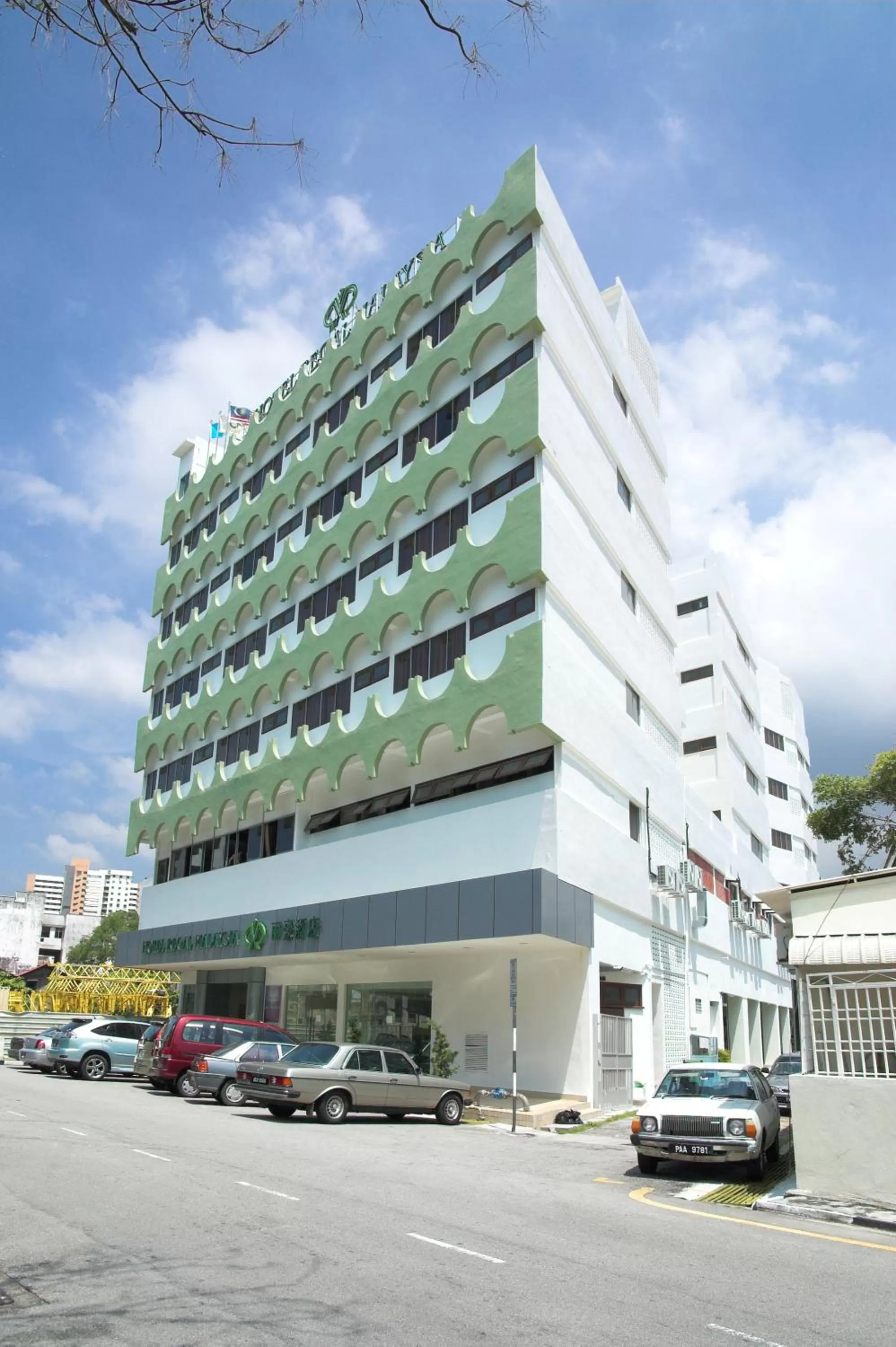 Facade/entrance in Hotel Regal Malaysia