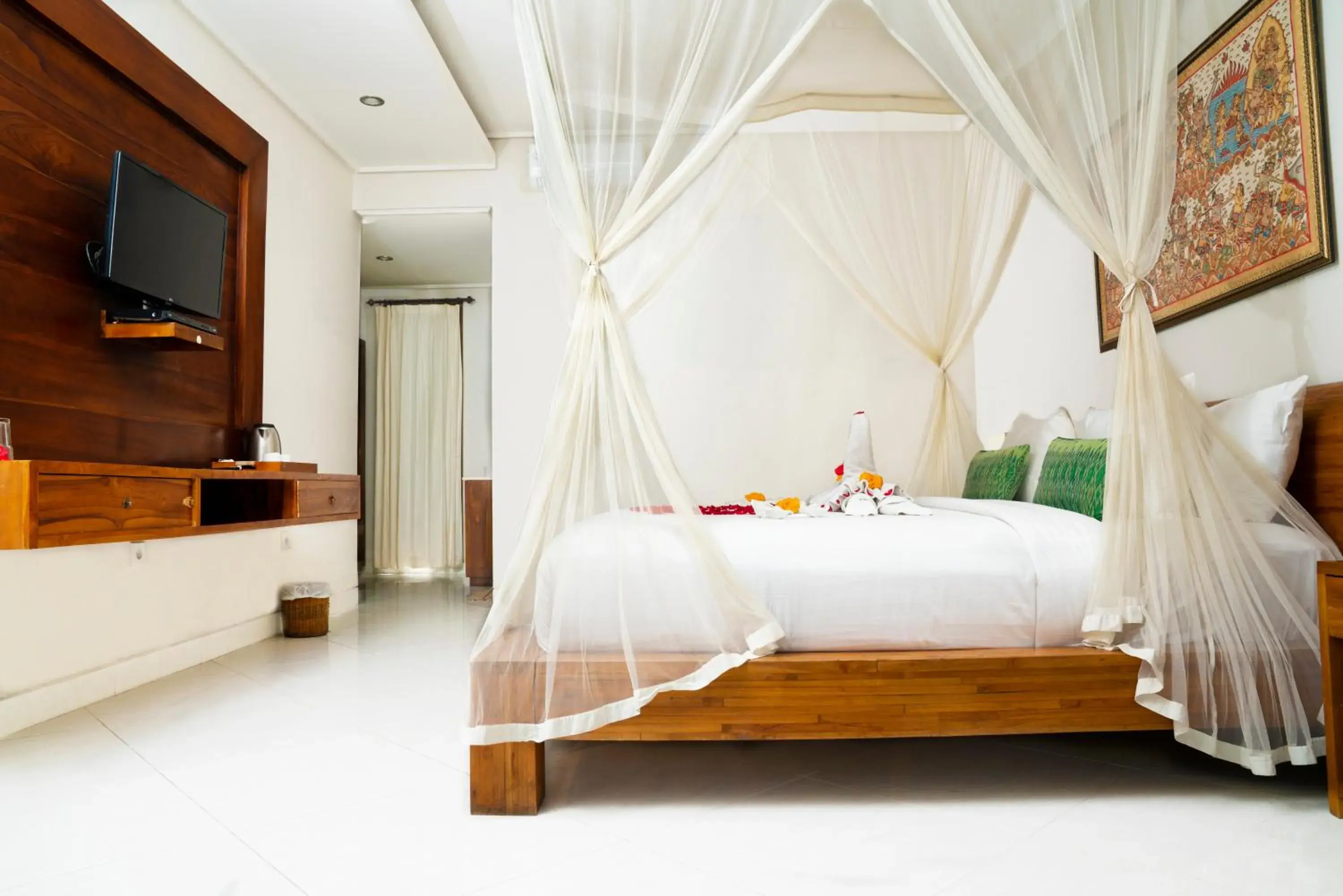 Bed in Ubud Tropical Garden