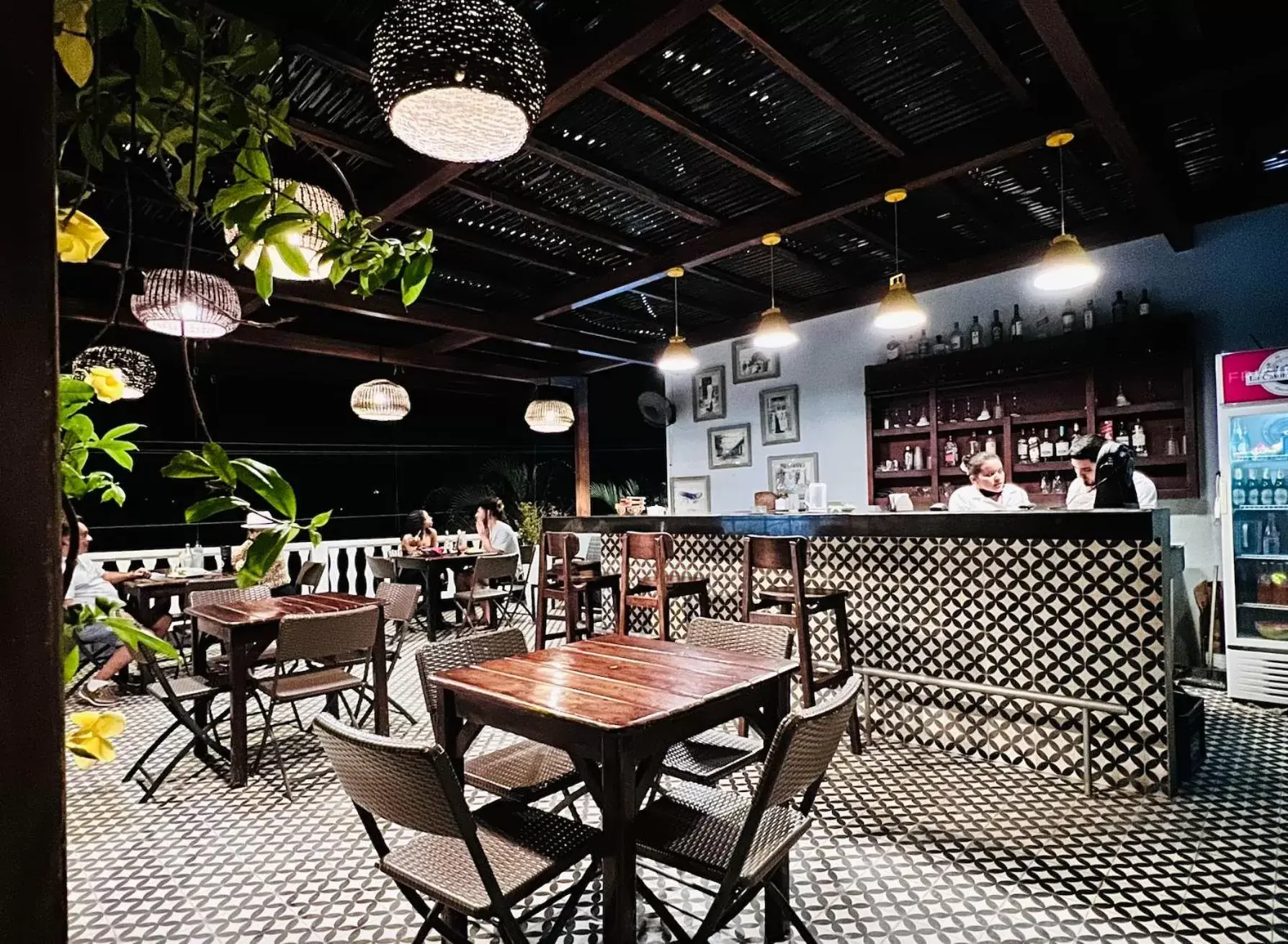 Lounge or bar, Restaurant/Places to Eat in Hotel Casona de La Isla