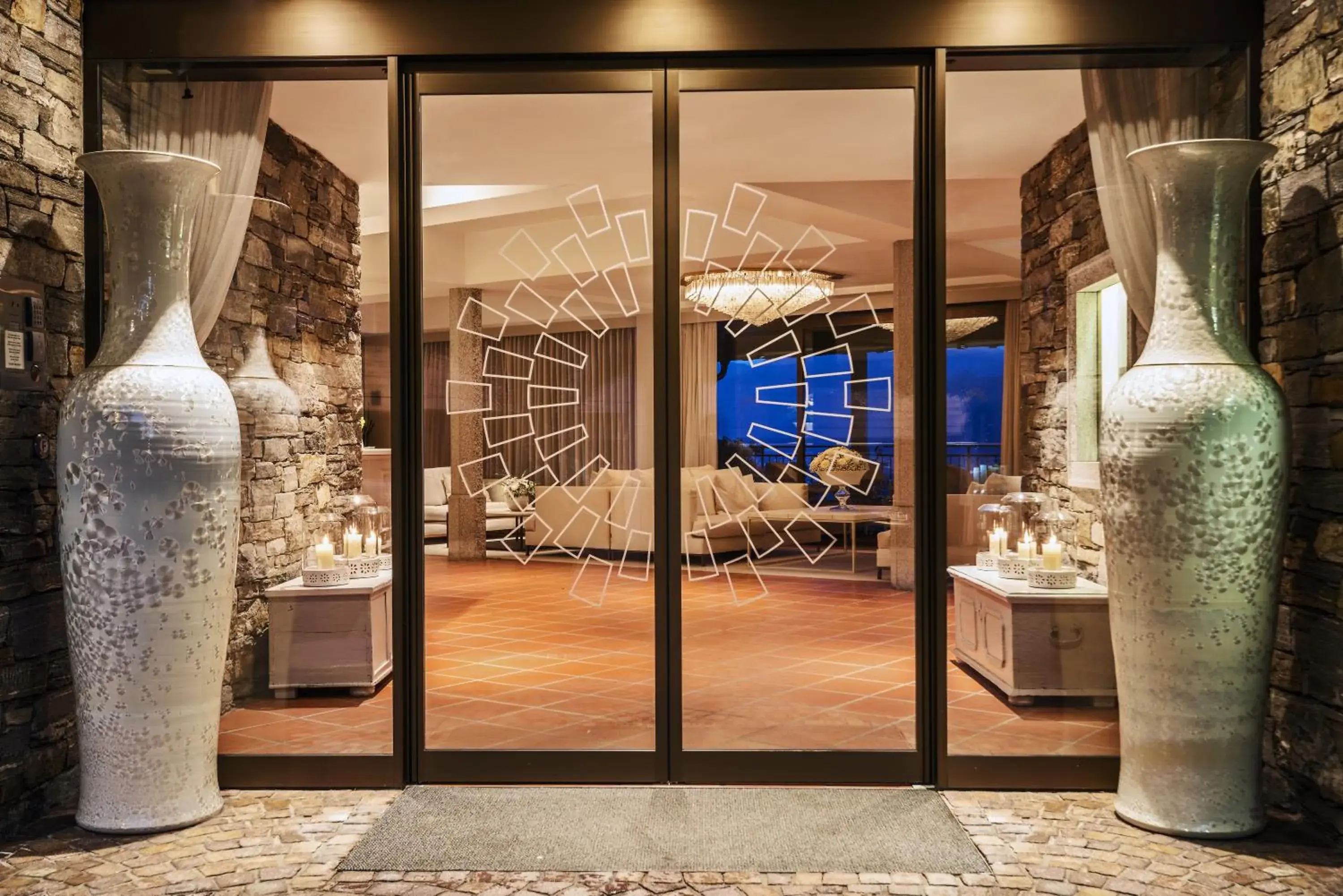 Facade/entrance in Villa Orselina - Small Luxury Hotel