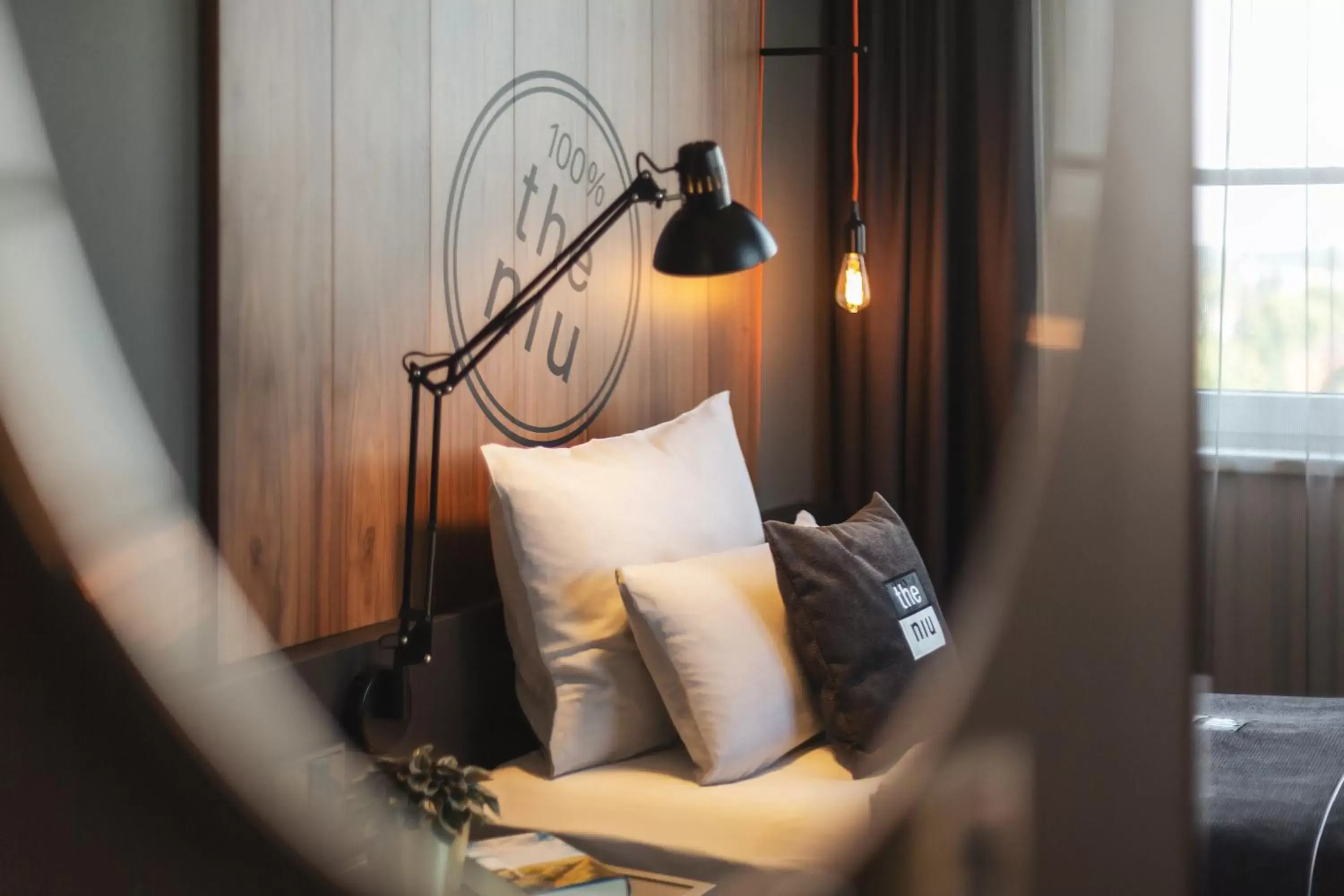 Bed in Holiday Inn - the niu, Bricks Hamburg Eppendorf by IHG Bed in Holiday Inn - the niu, Bricks Hamburg Eppendorf by IHG