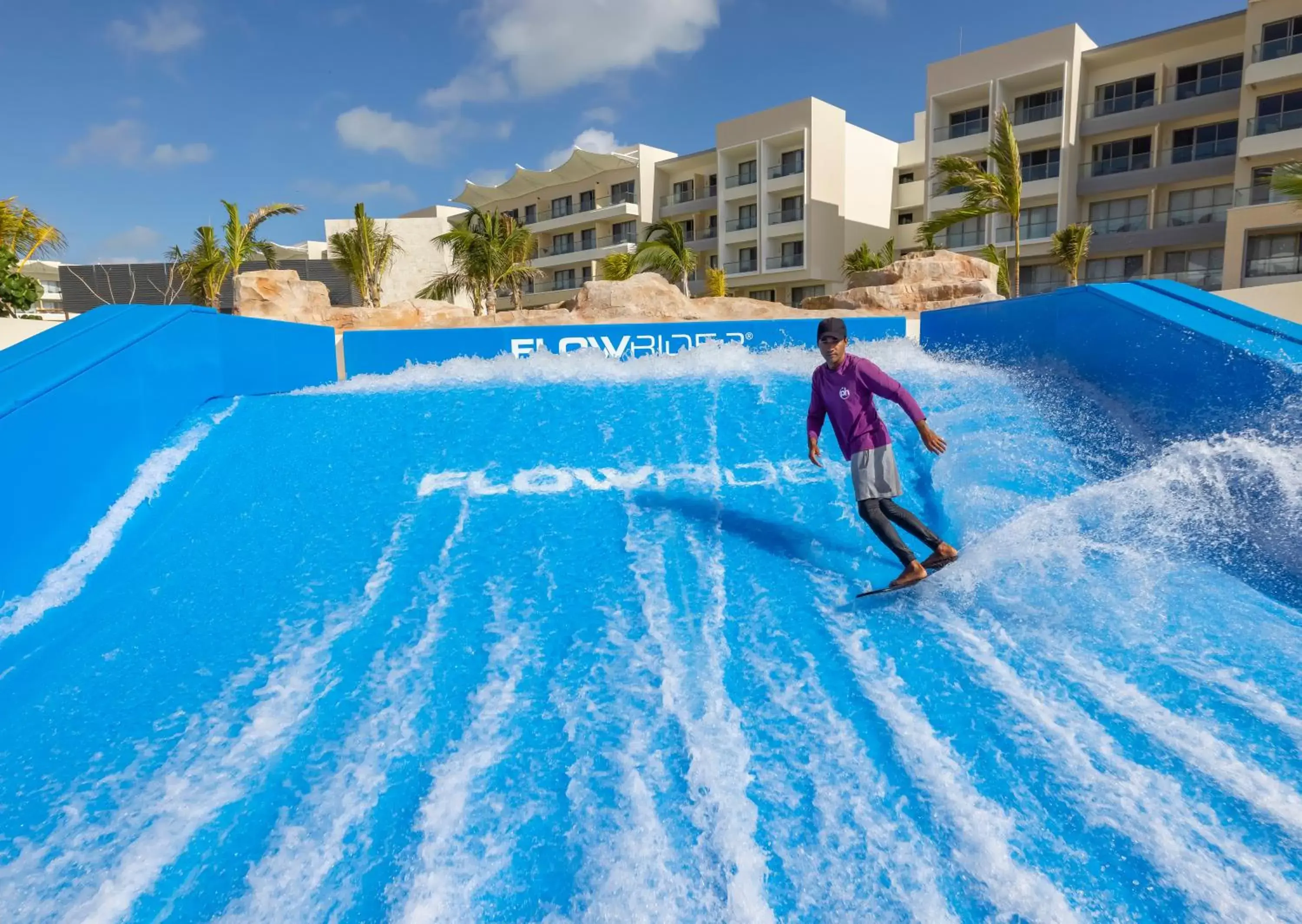 Skiing in Planet Hollywood Cancun, An Autograph Collection All-Inclusive Resort