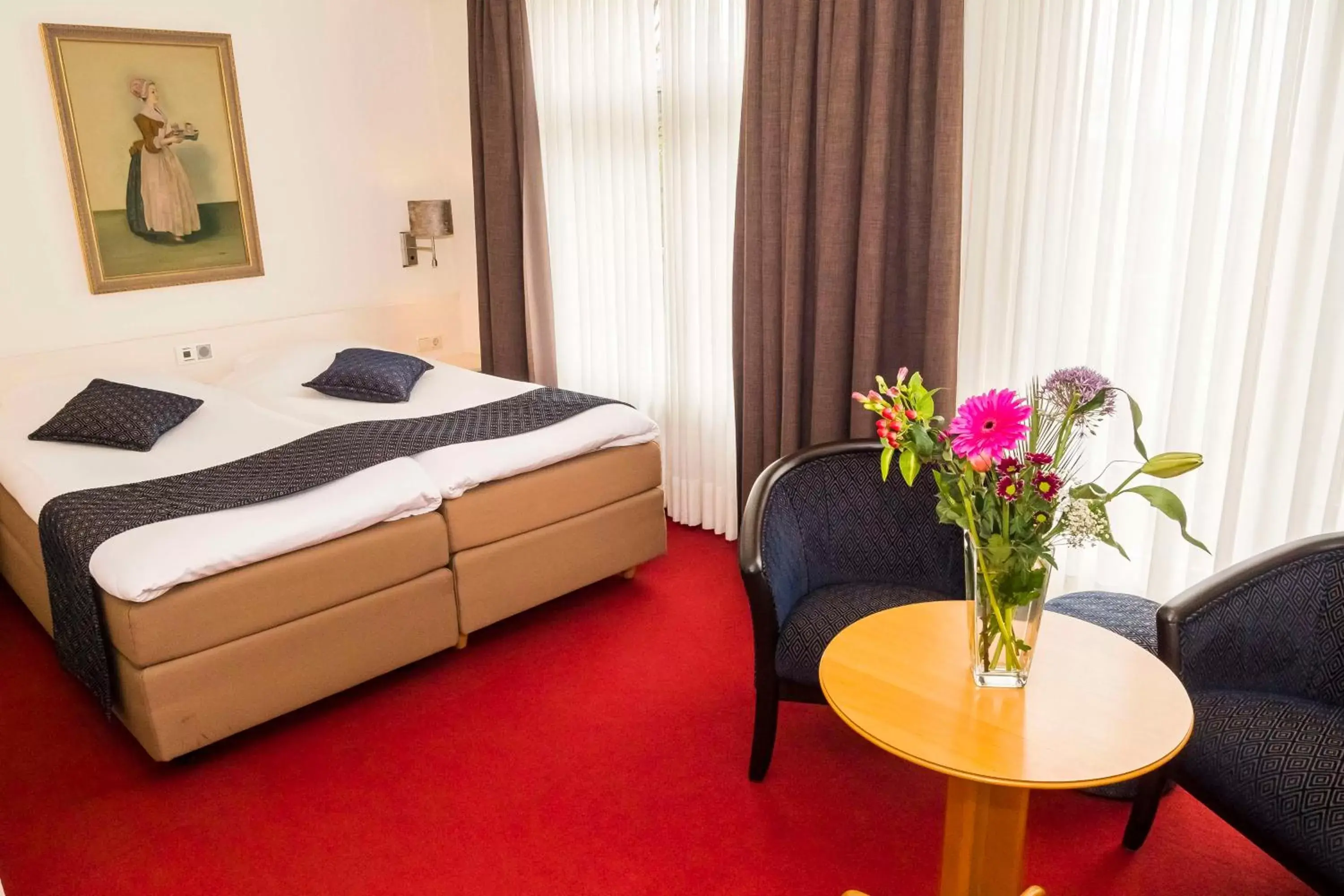 Junior Suite with Two Single Beds in Best Western Hotel Slenaken