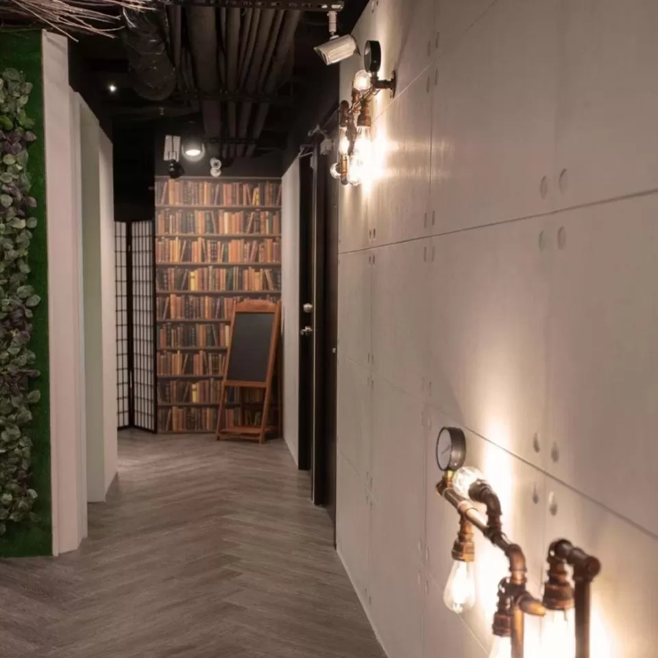 On site in The Rooms Inn