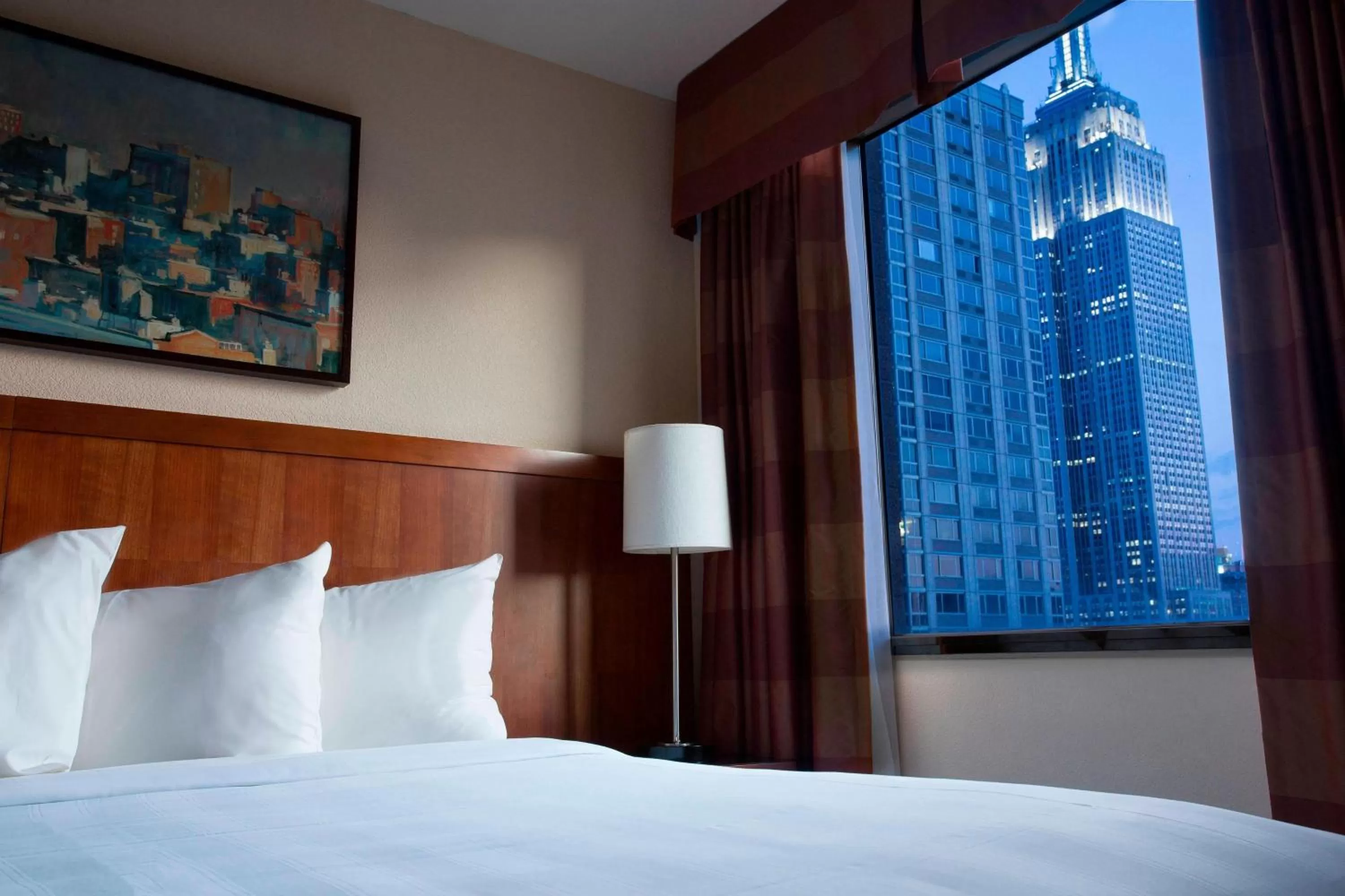 Bedroom, Bed in Residence Inn by Marriott New York Manhattan/Times Square