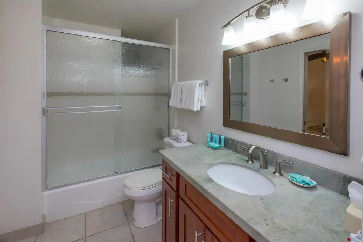 Bathroom in Waikiki Shore by Outrigger