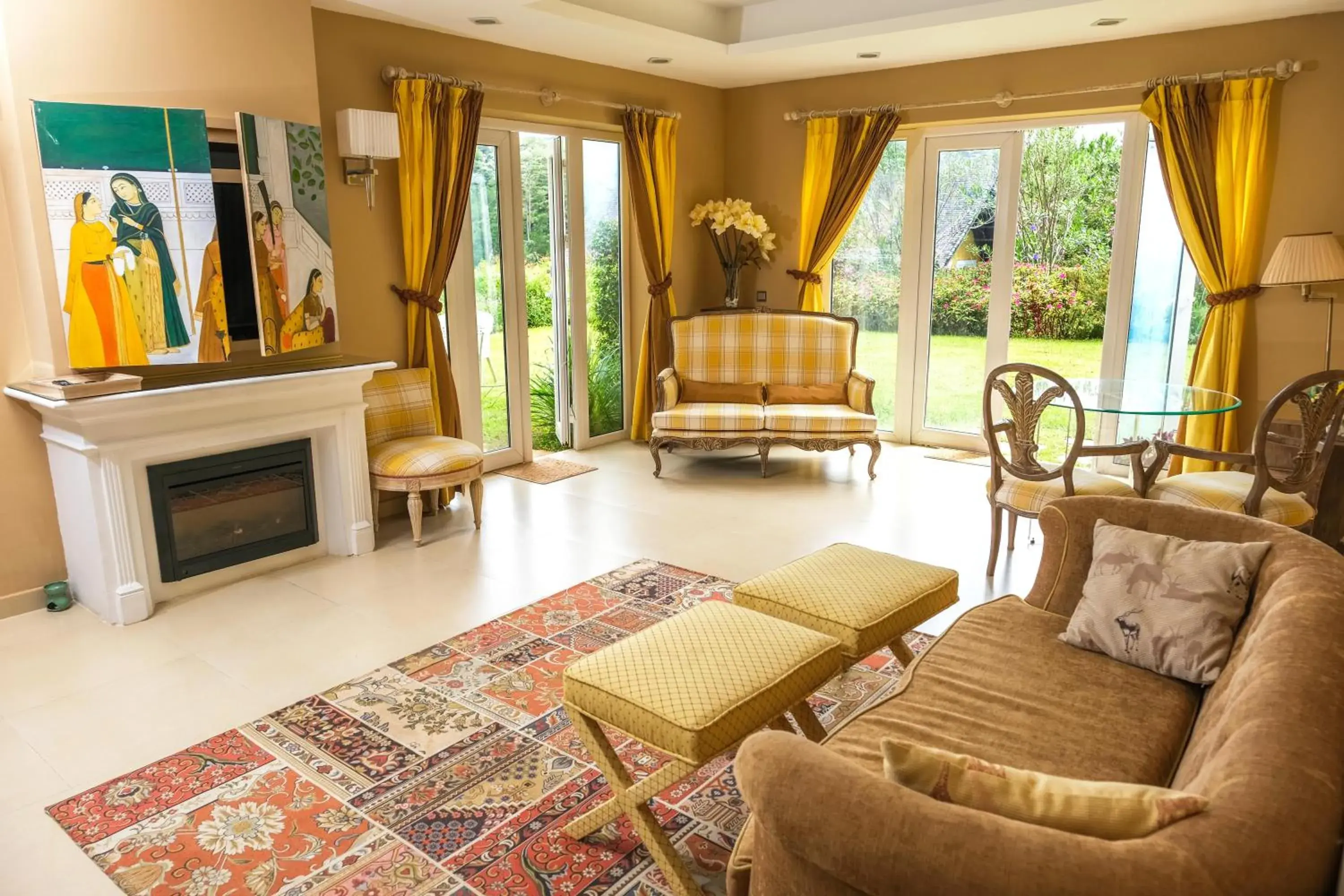 Living room, Seating Area in Binh An Village Resort