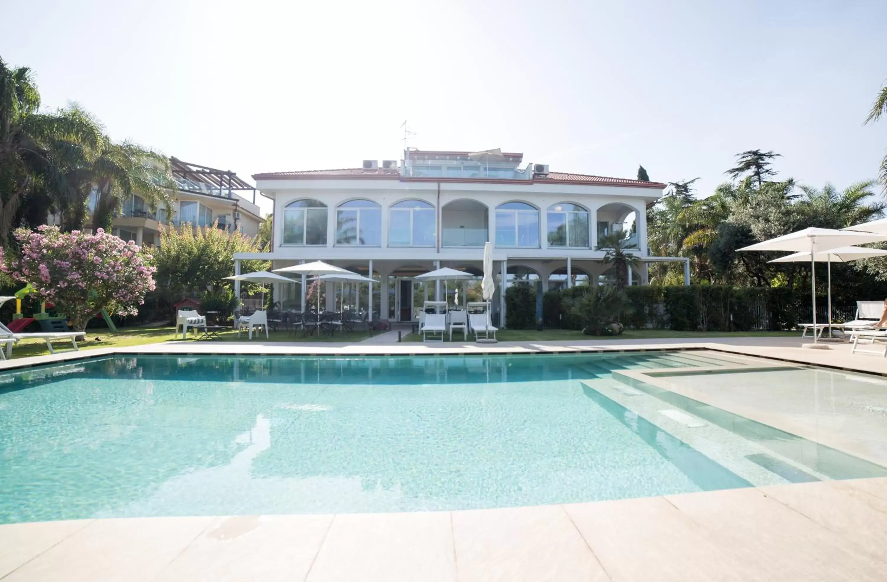 Pool view, Property Building in Sicilia's Art Hotel & Spa