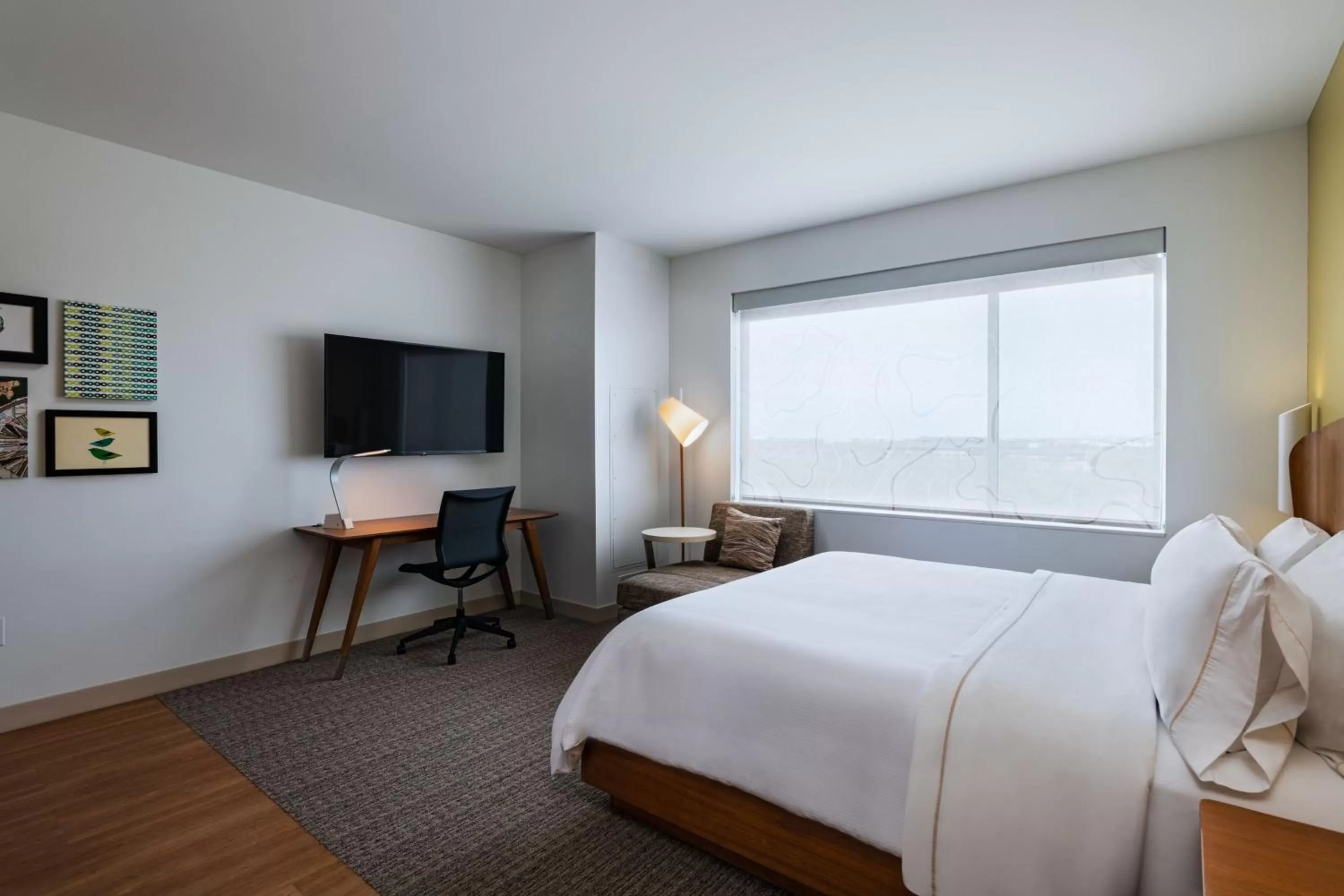 Lounge or bar, Bed in Element Dallas Las Colinas