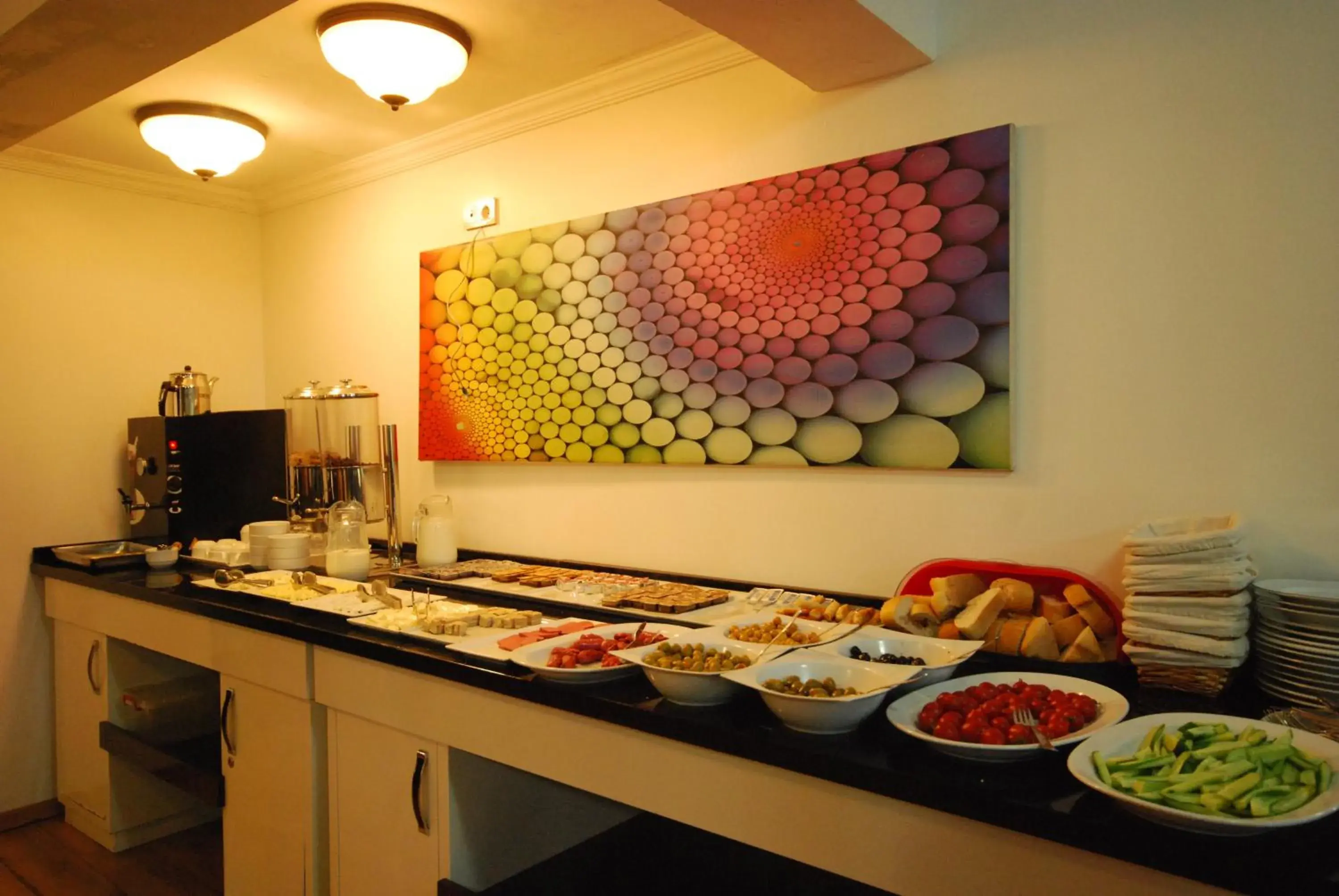 Buffet breakfast in Hotel Mithat Buffet breakfast in Hotel Mithat