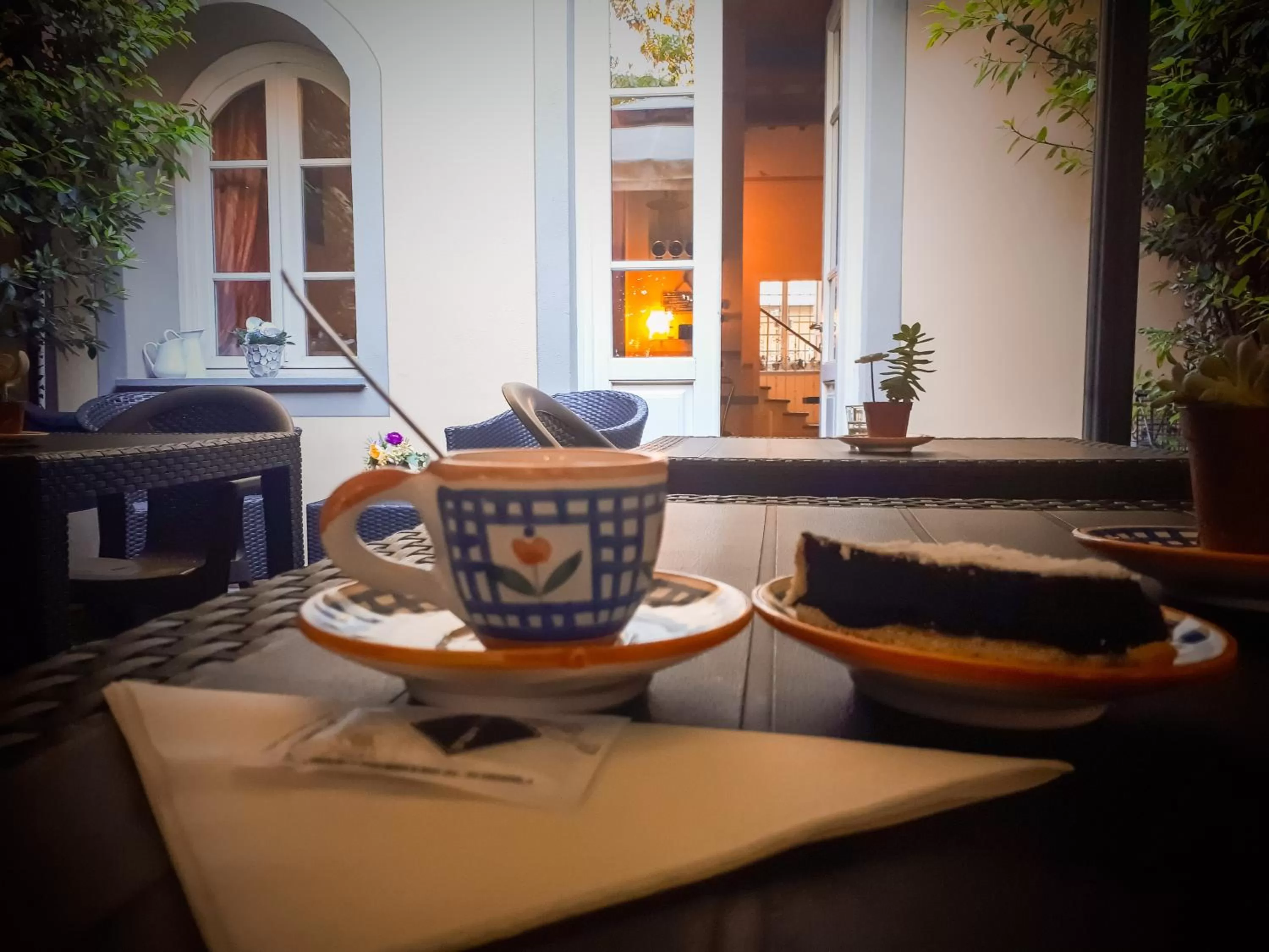 Garden in B&B Il Seminario