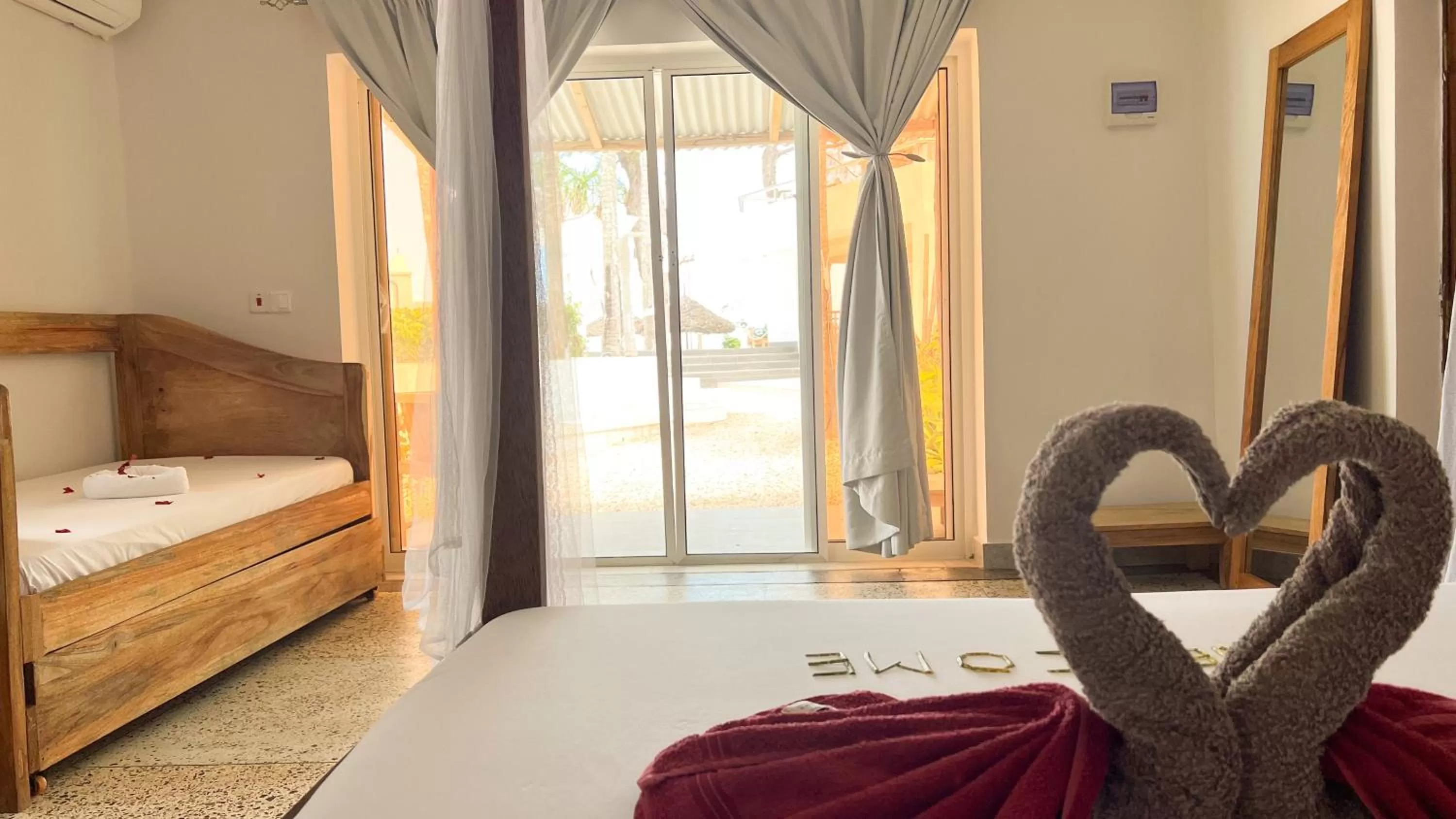 Bed in Seashore Villa