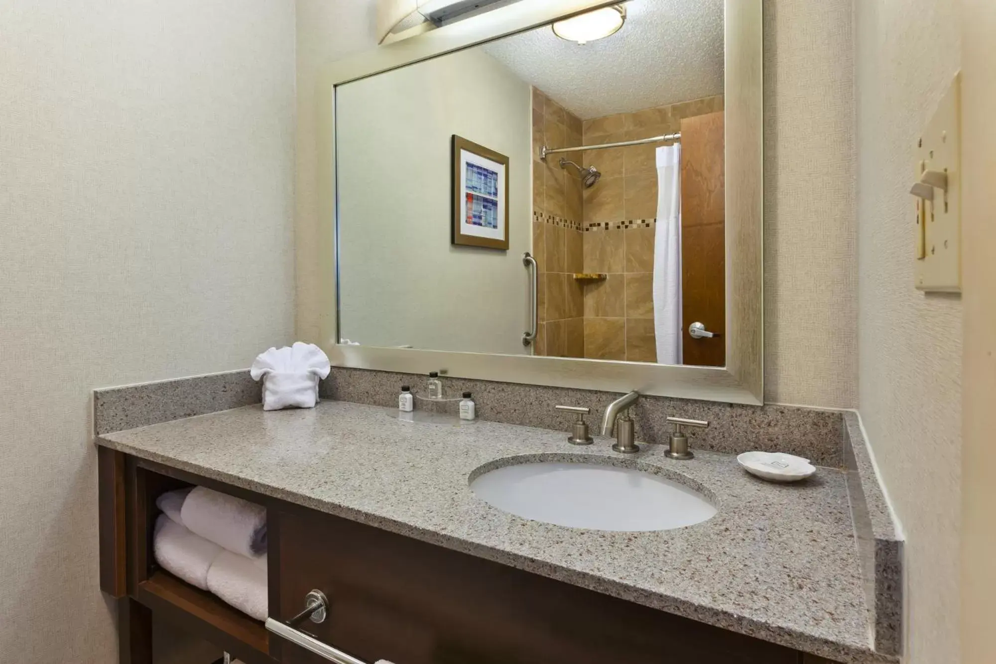 Bathroom in Crowne Plaza Columbus North - Worthington, an IHG Hotel
