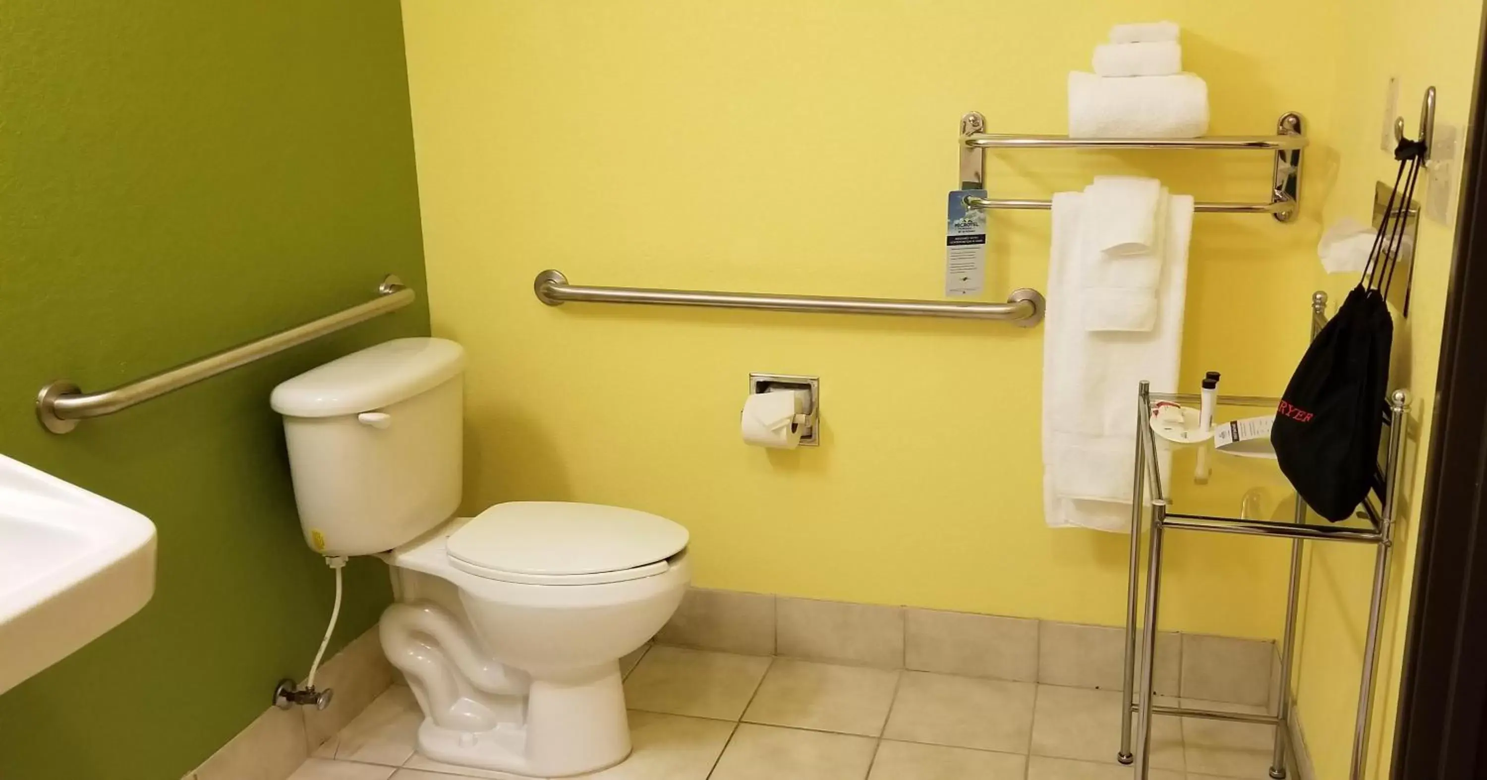 Bathroom in Microtel Inn & Suites by Wyndham Delphos