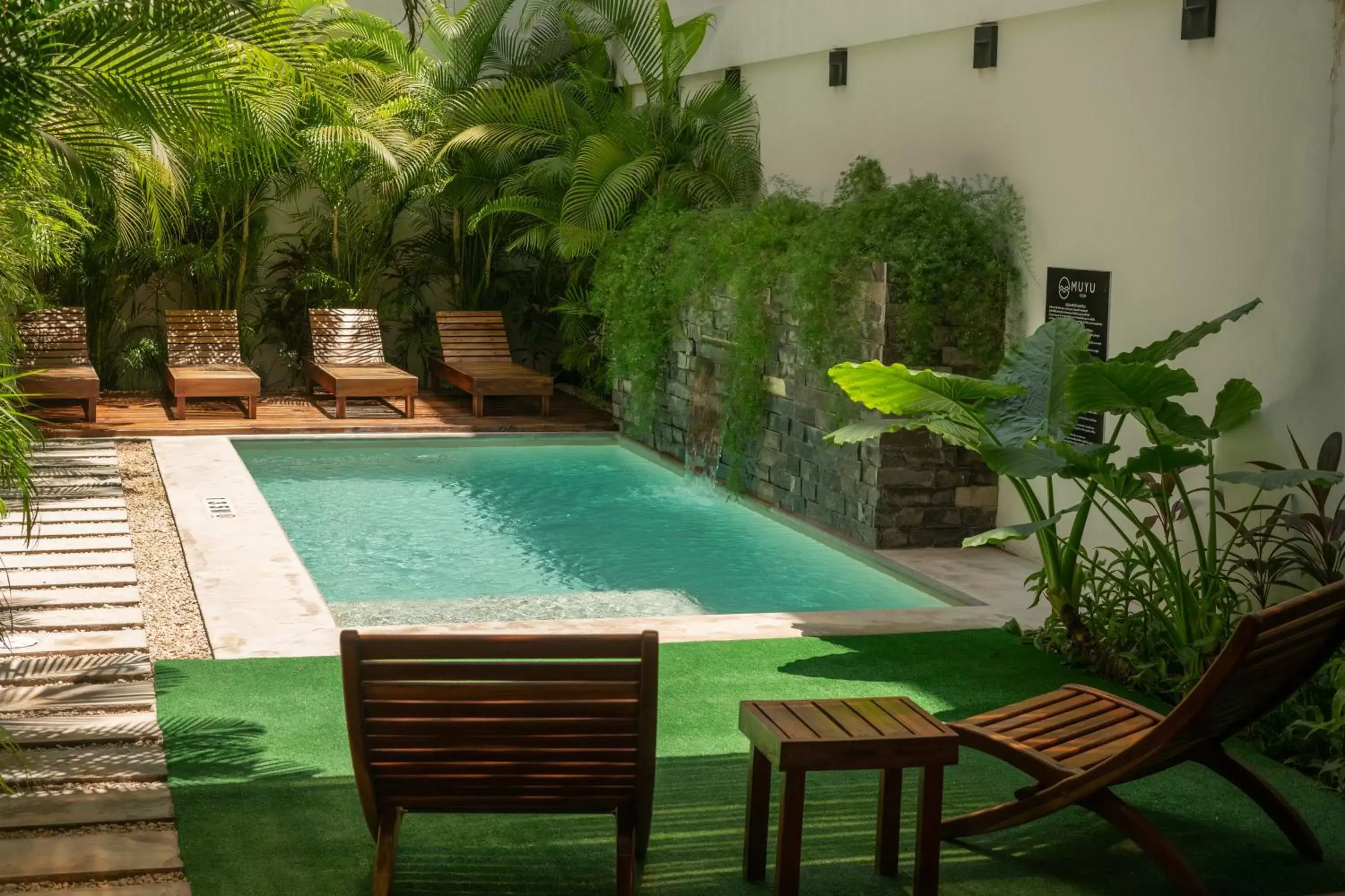 Swimming Pool in Hotel Muyu Tulum
