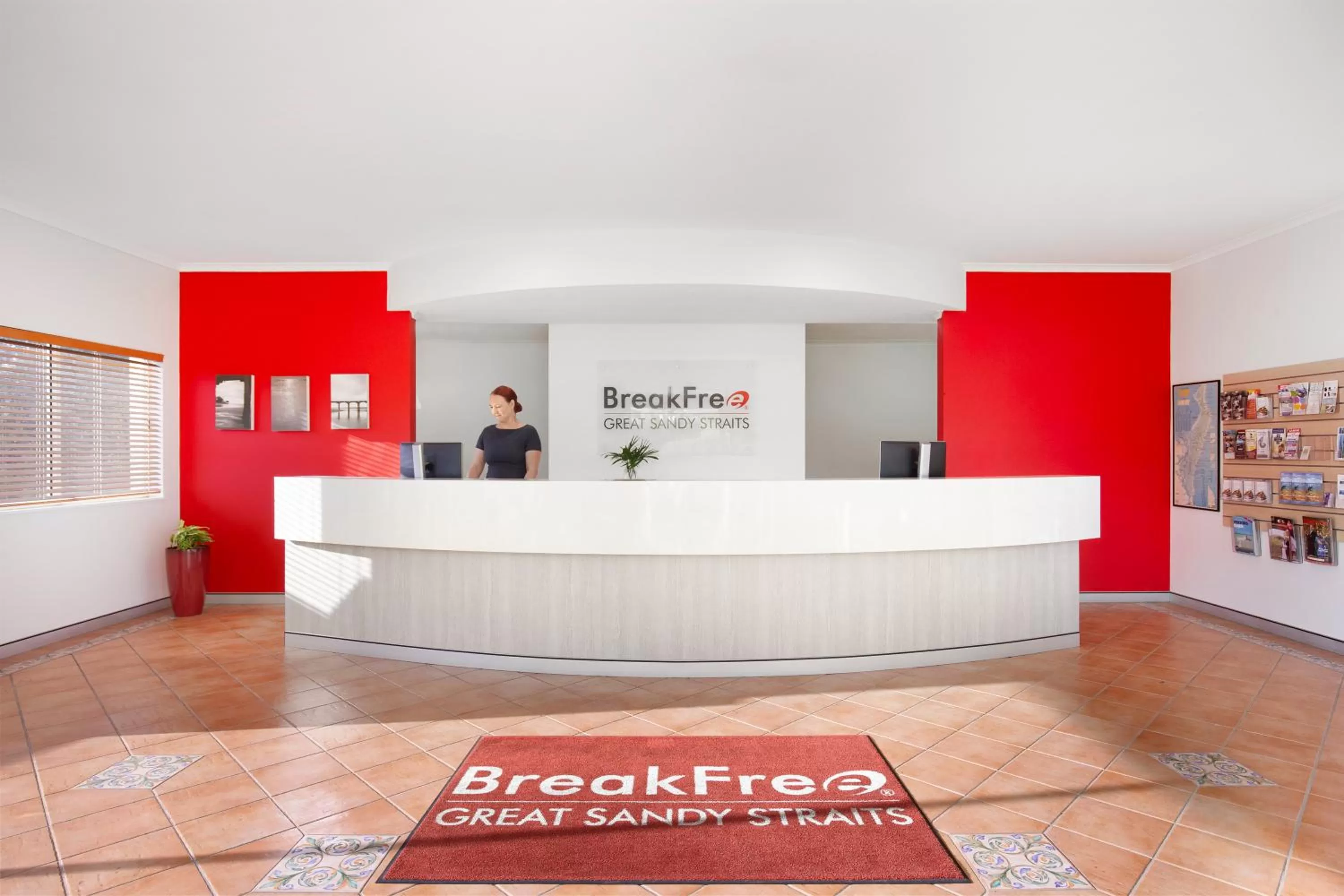 Lobby or reception in BreakFree Great Sandy Straits