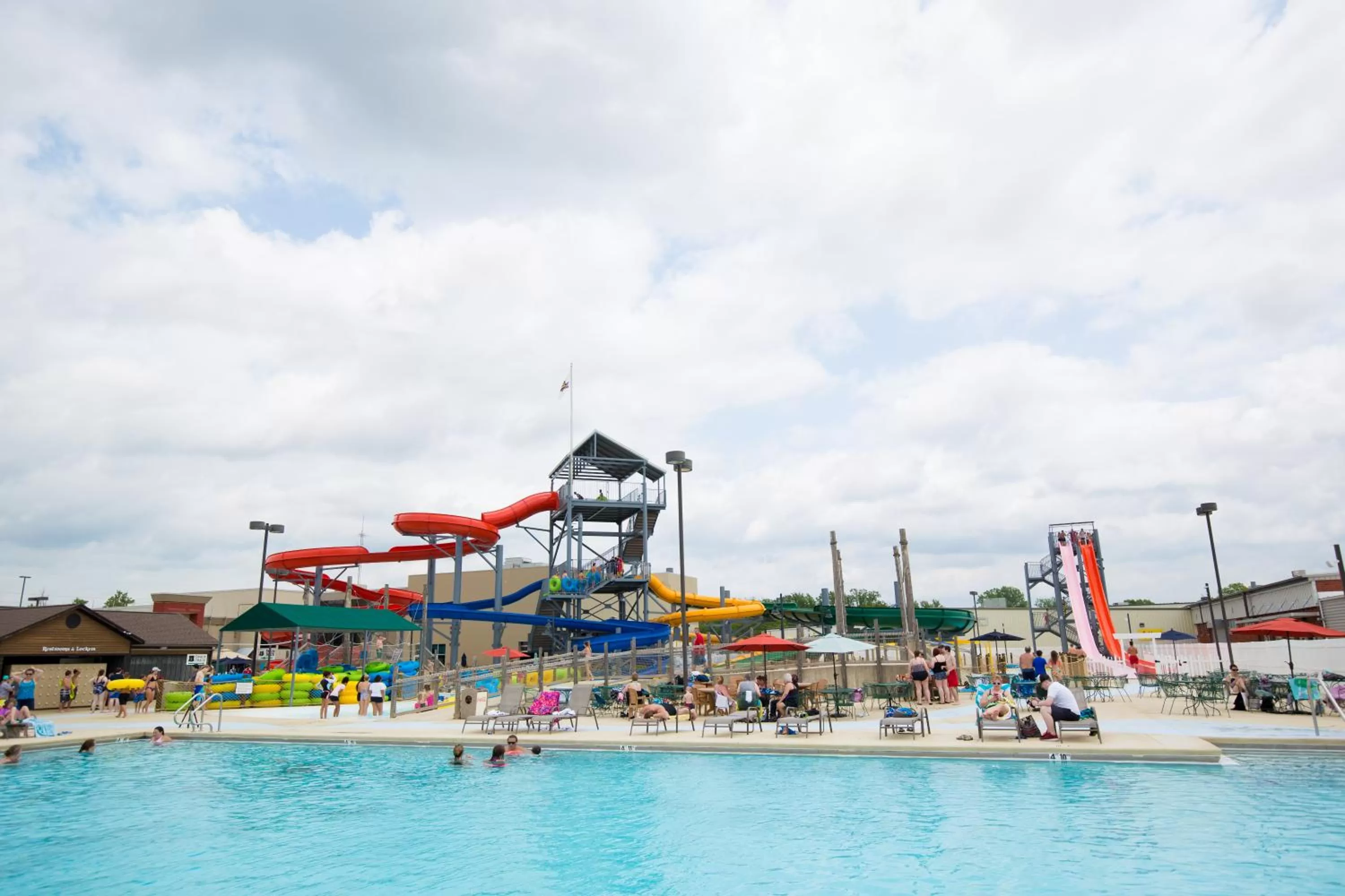 Aqua park in Fun City Resort Hotel