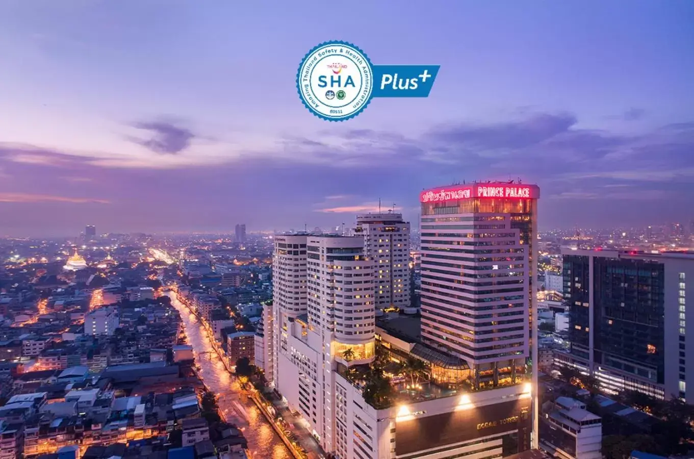 Property building in Prince Palace Hotel Bangkok - SHA Extra Plus