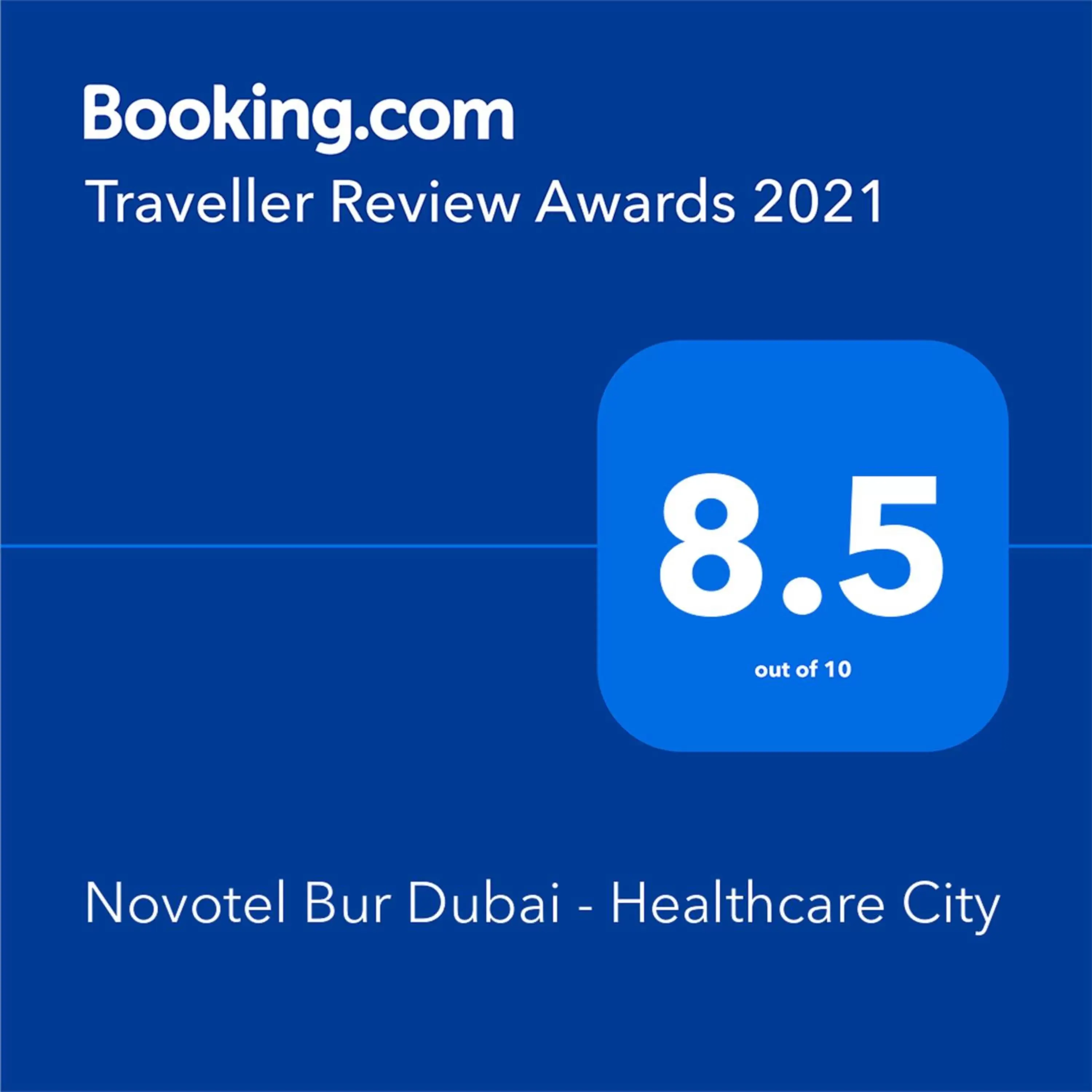 Certificate/Award, Logo/Certificate/Sign/Award in Novotel Bur Dubai - Healthcare City