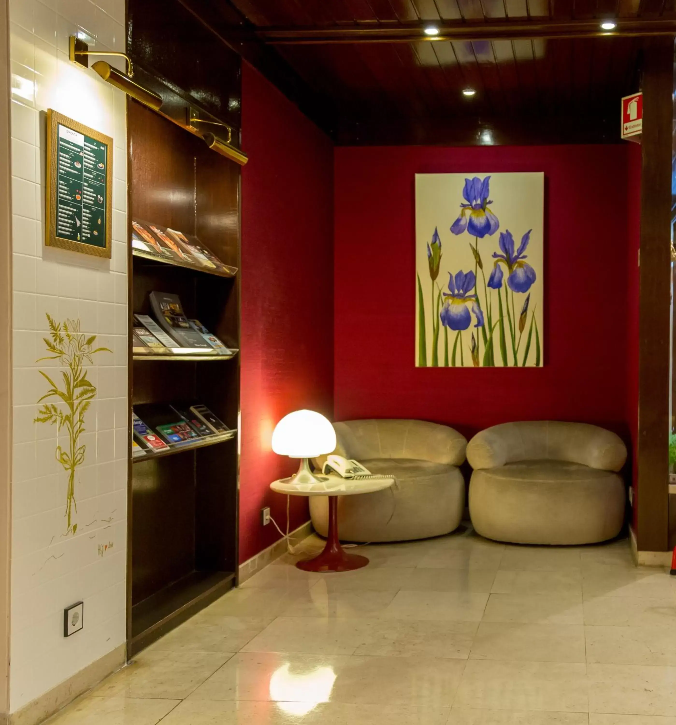 Communal lounge/ TV room in Hotel Sao Jose