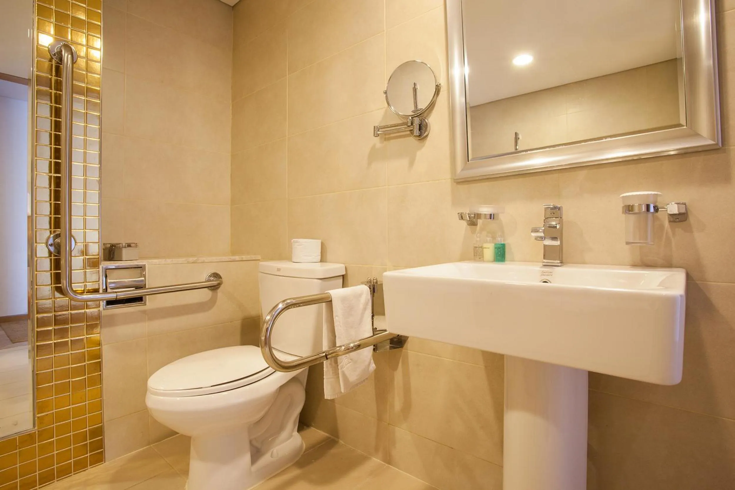 Toilet in Hotel Pharos