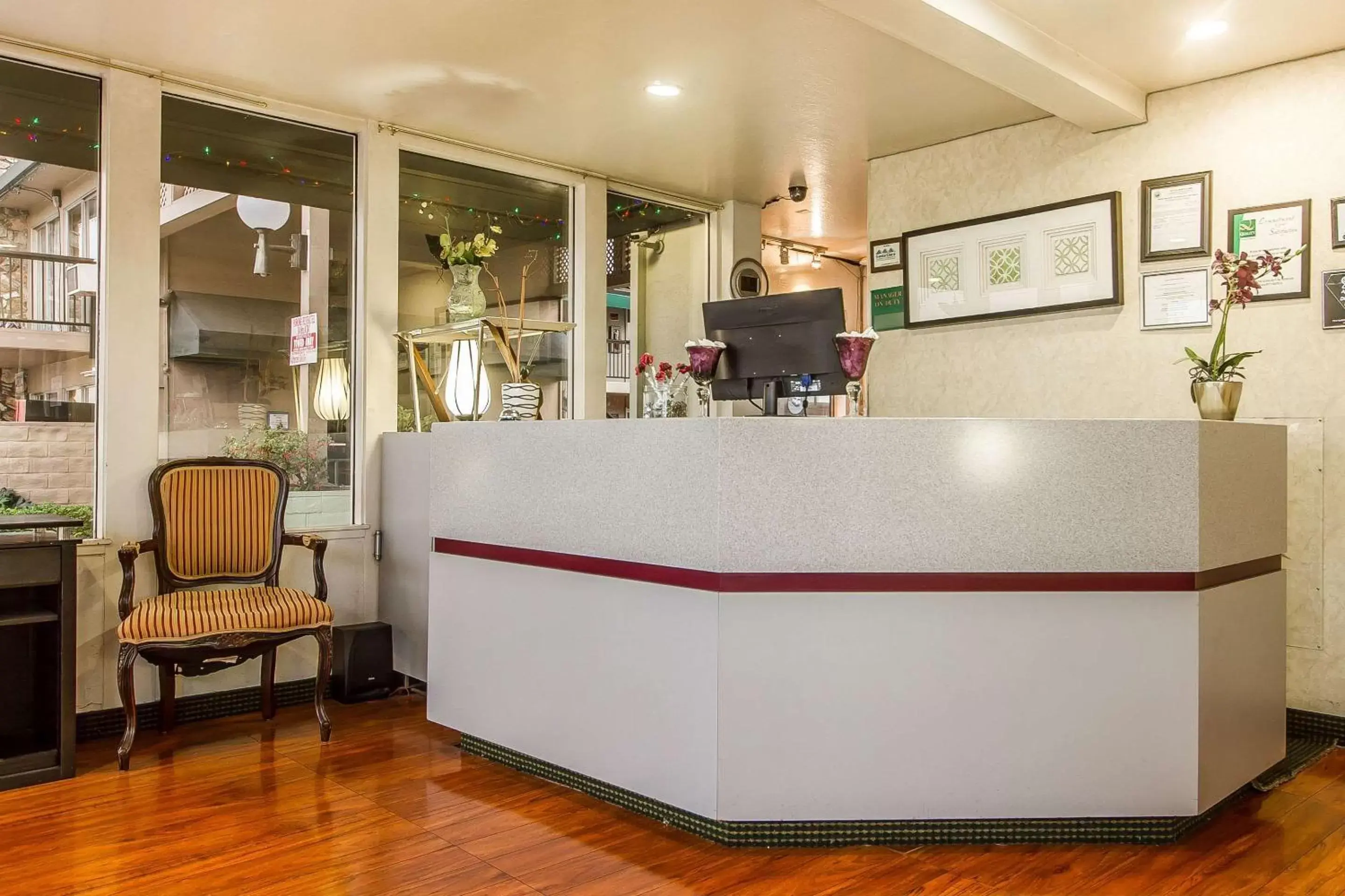 Lobby or reception, Lobby/Reception in Quality Inn & Suites Santa Clara