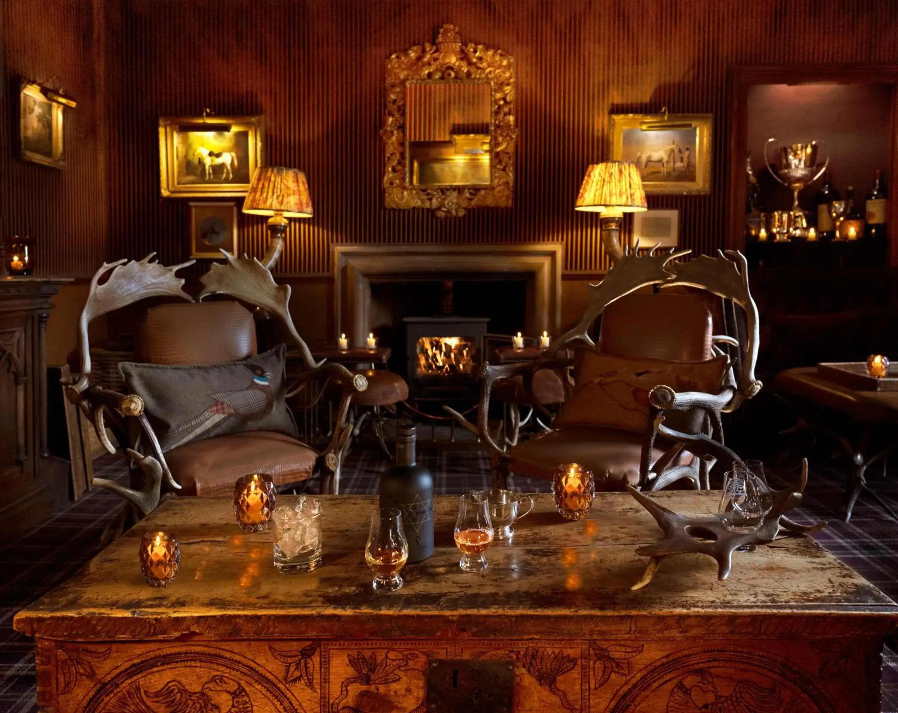 Lounge or bar in Prestonfield House Lounge or bar in Prestonfield House