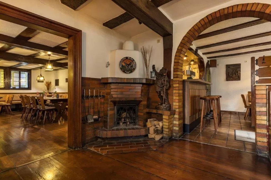 Seating area in Gaststätte Braustübchen