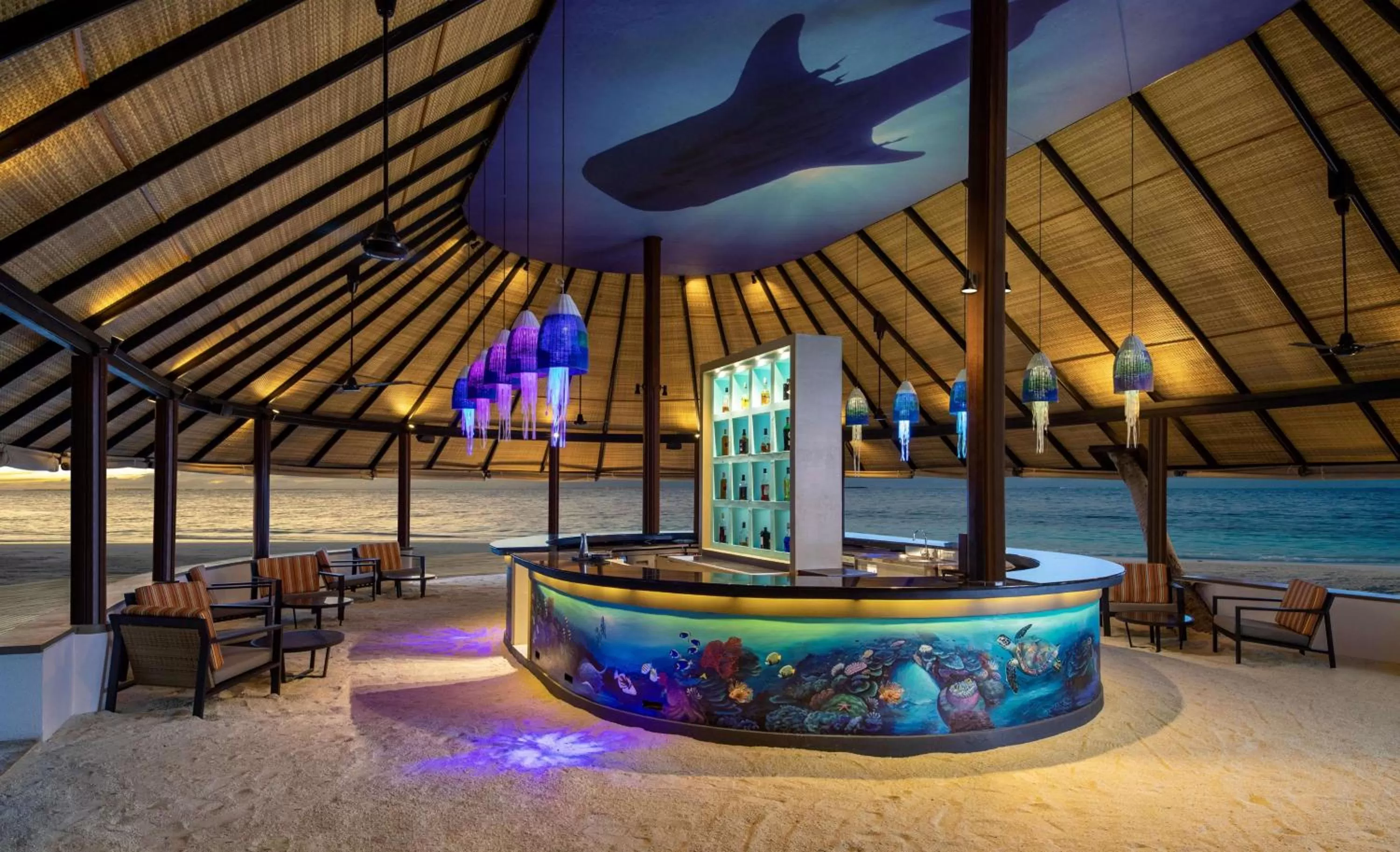 Lounge or bar in Dhawa Ihuru