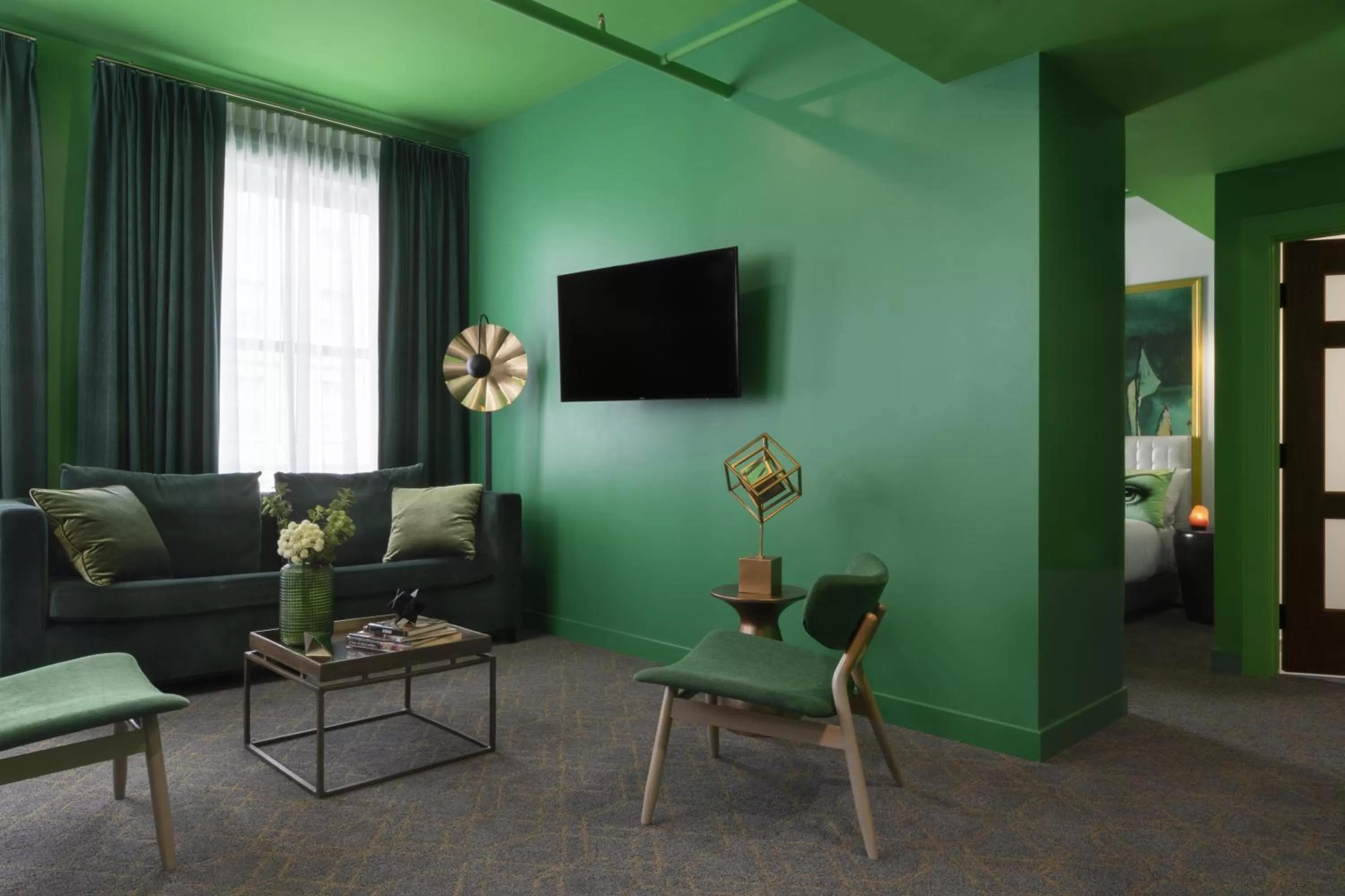 King Suite - single occupancy in Angad Arts Hotel St Louis, Tapestry Collection by Hilton