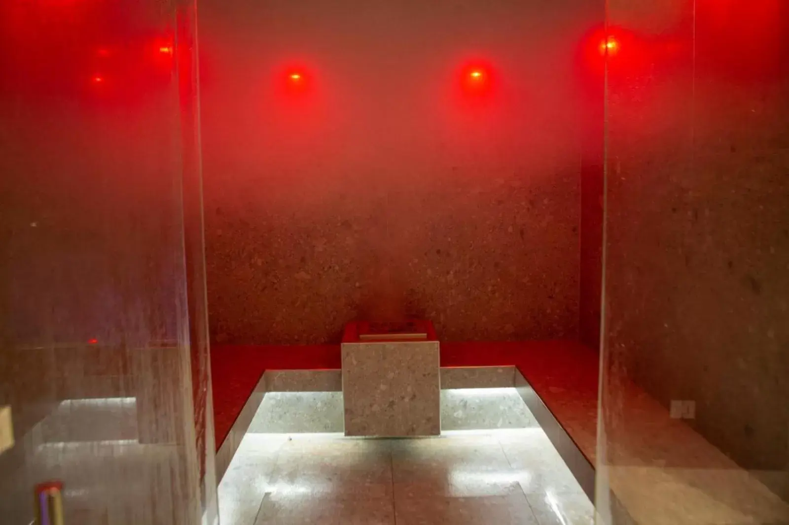 Steam room in Grand Hotel Elite