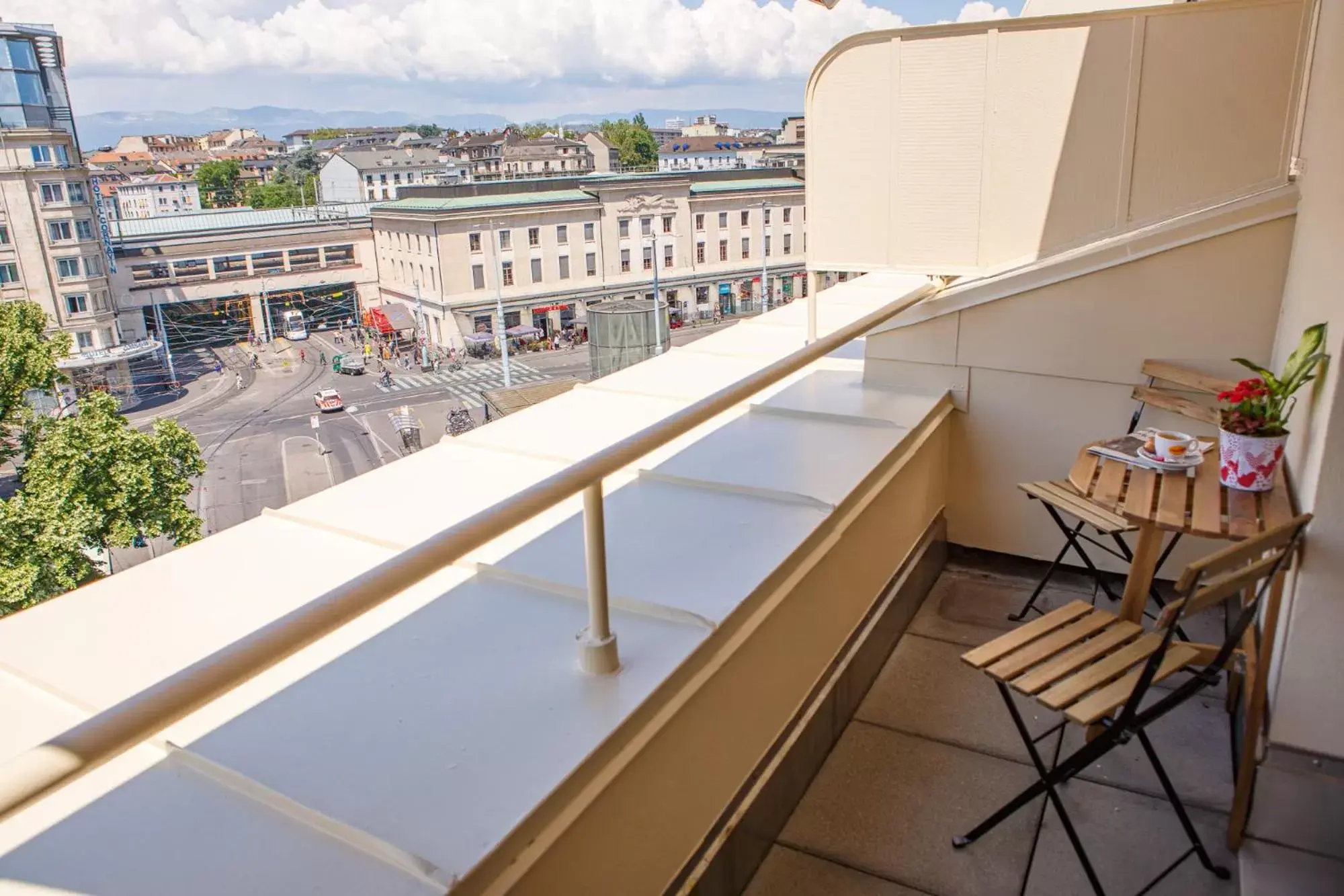 Balcony/Terrace in Hôtel Astoria