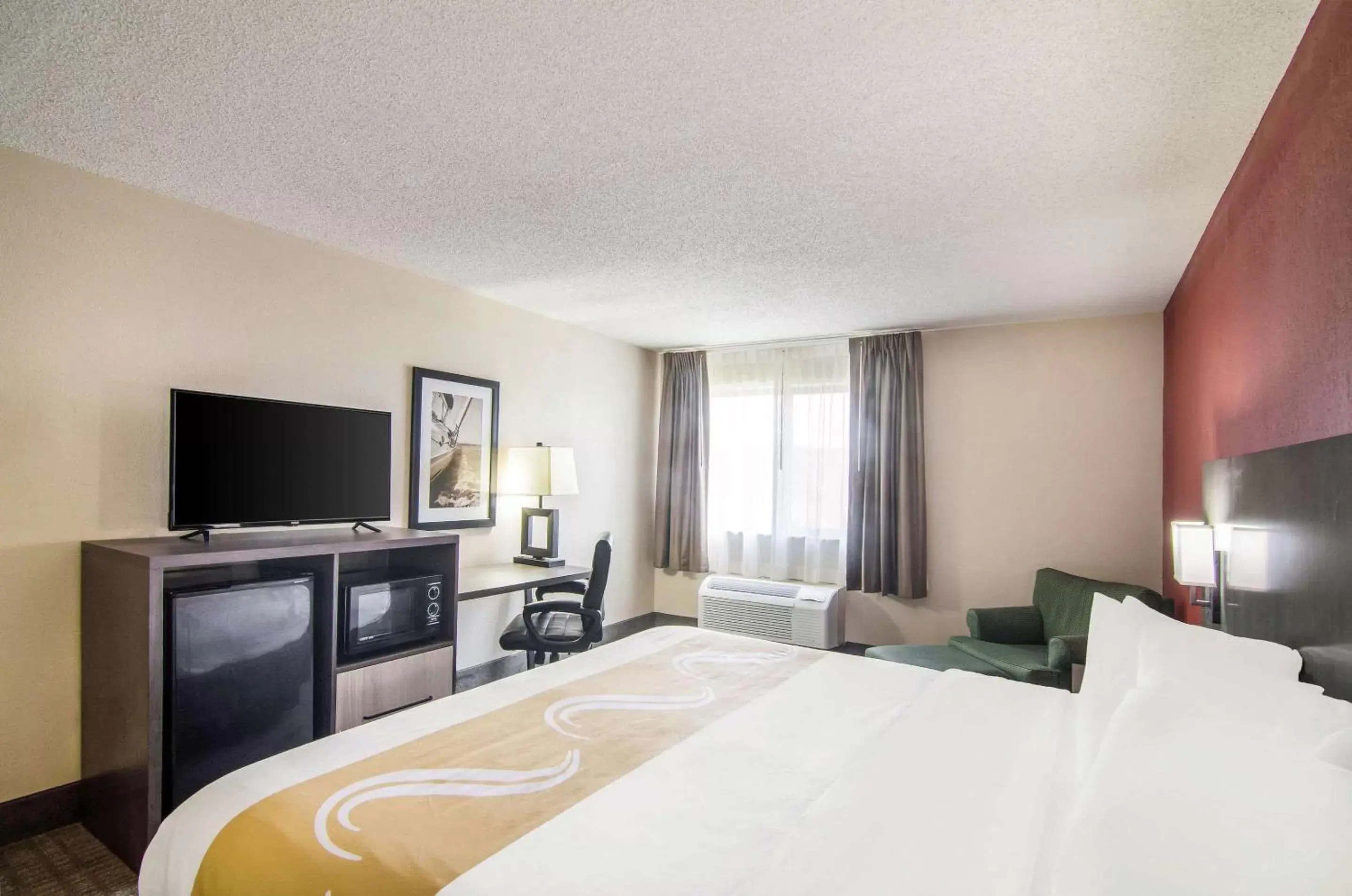 Bedroom, TV/Entertainment Center in Quality Inn Saraland