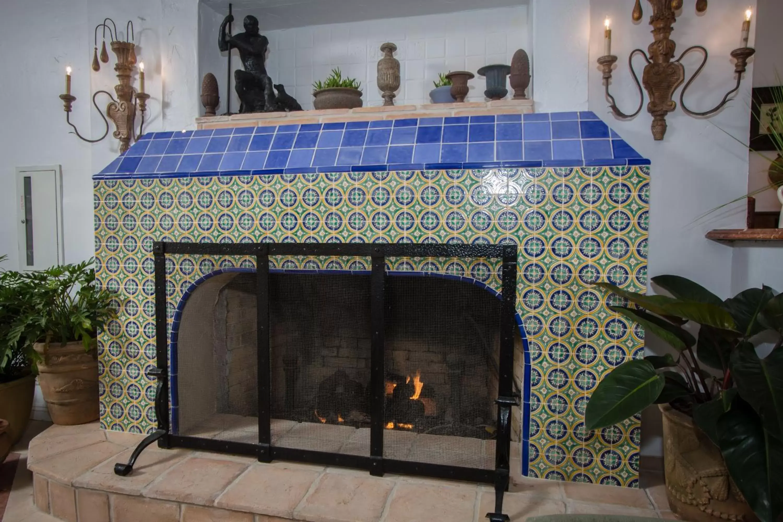 Lobby or reception in La Casa Del Camino