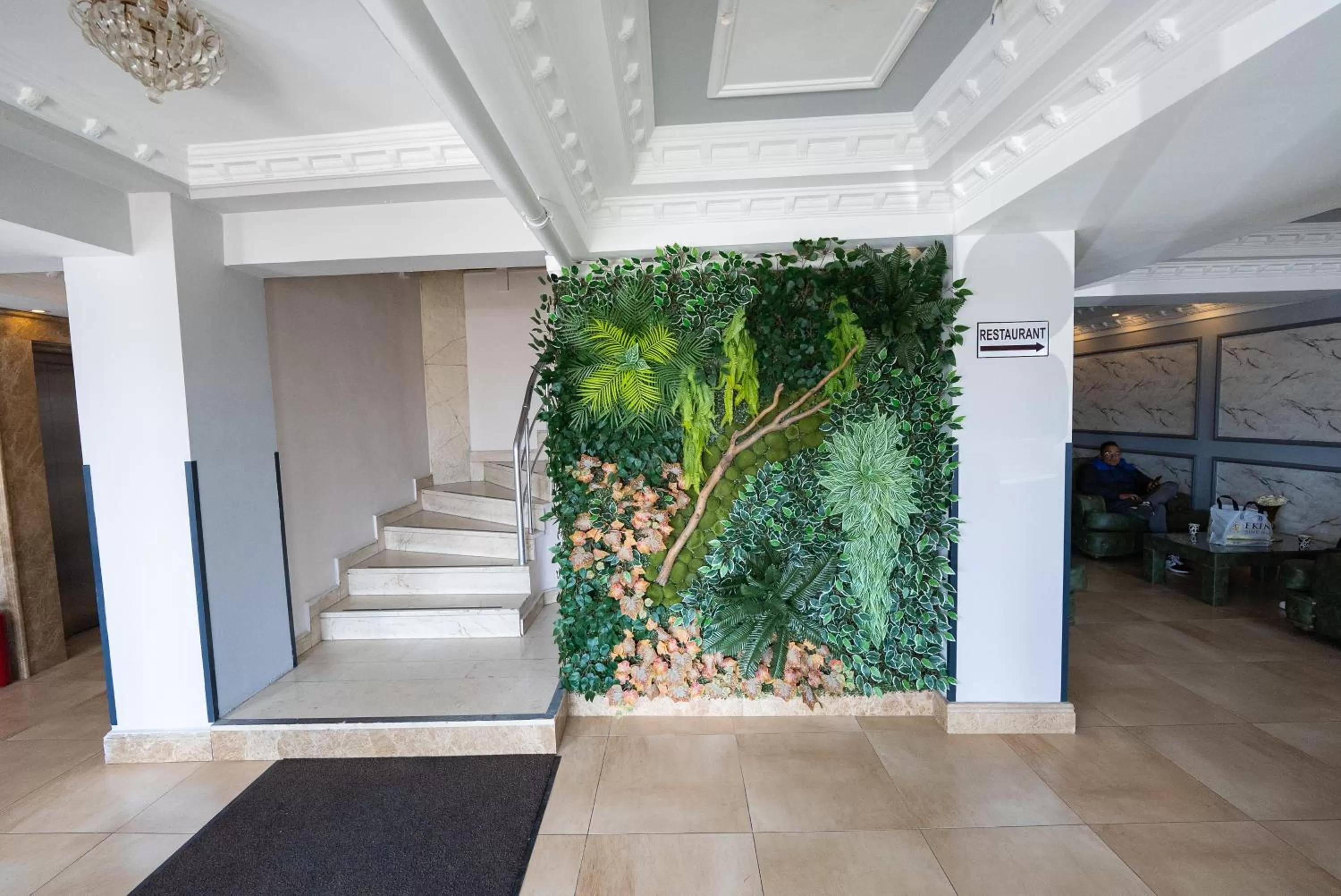 Seating area in Istanbul Panorama Hotel