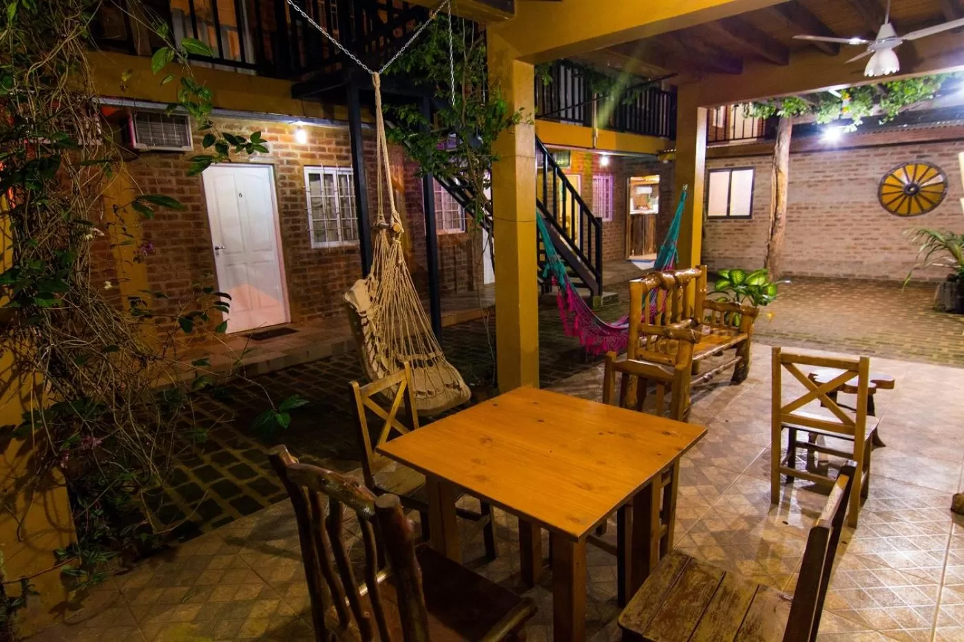 Patio in Posada Los Tajibos