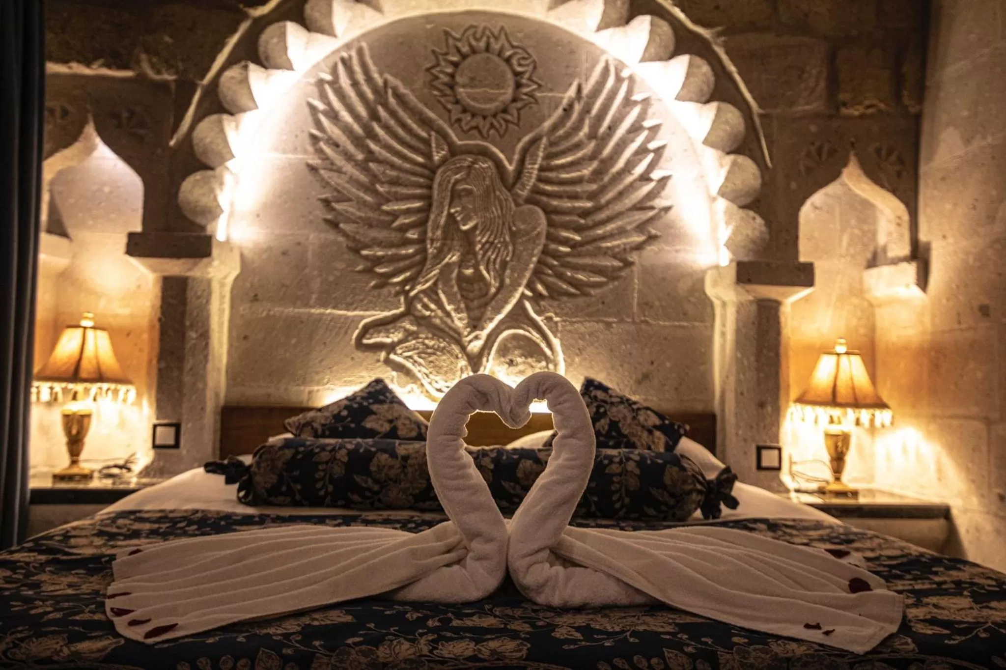 Bed in Historical Goreme House