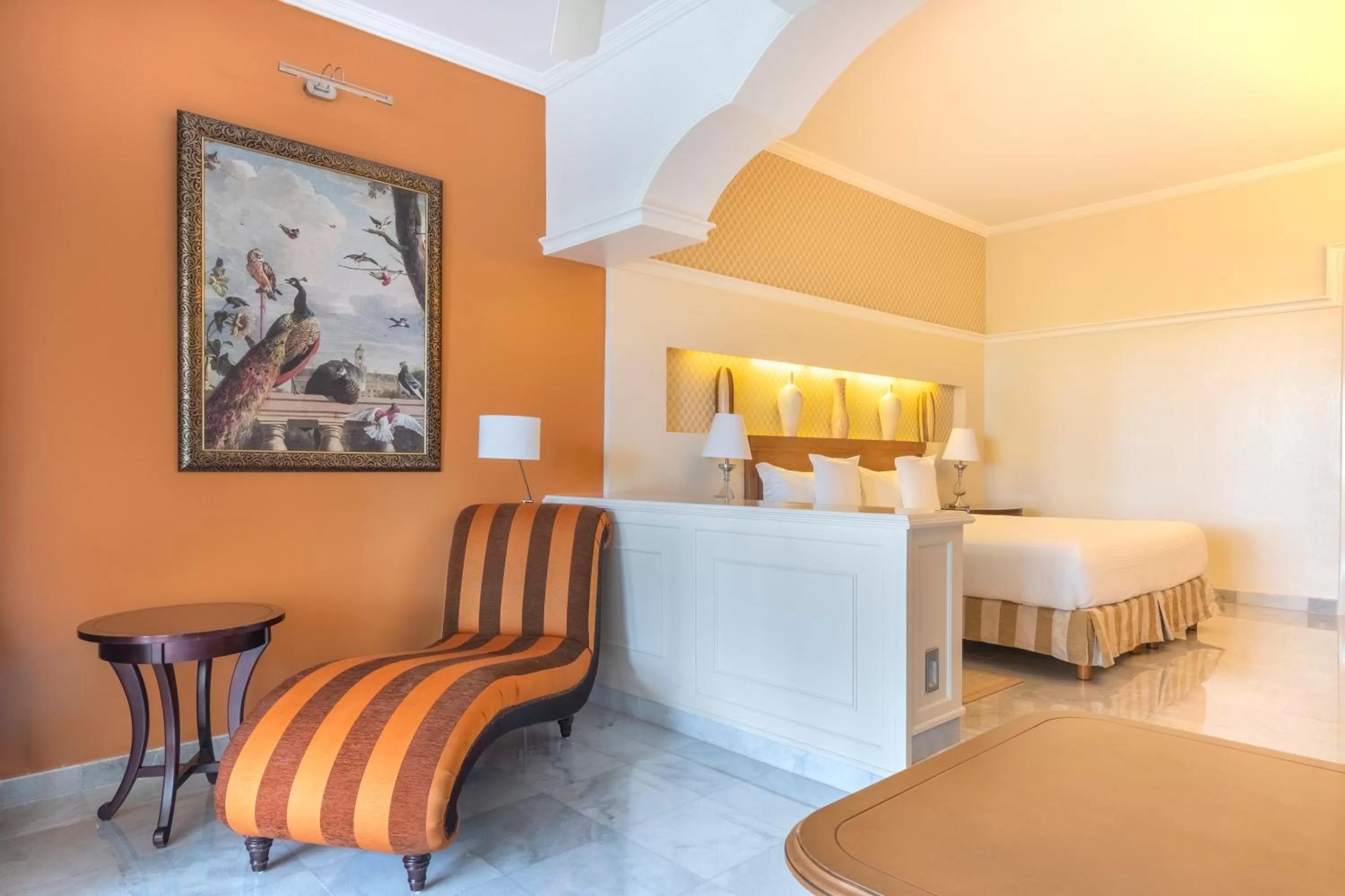 Seating area, Bed in JOIA Paraiso by Iberostar - Adults Only All Inclusive Resort