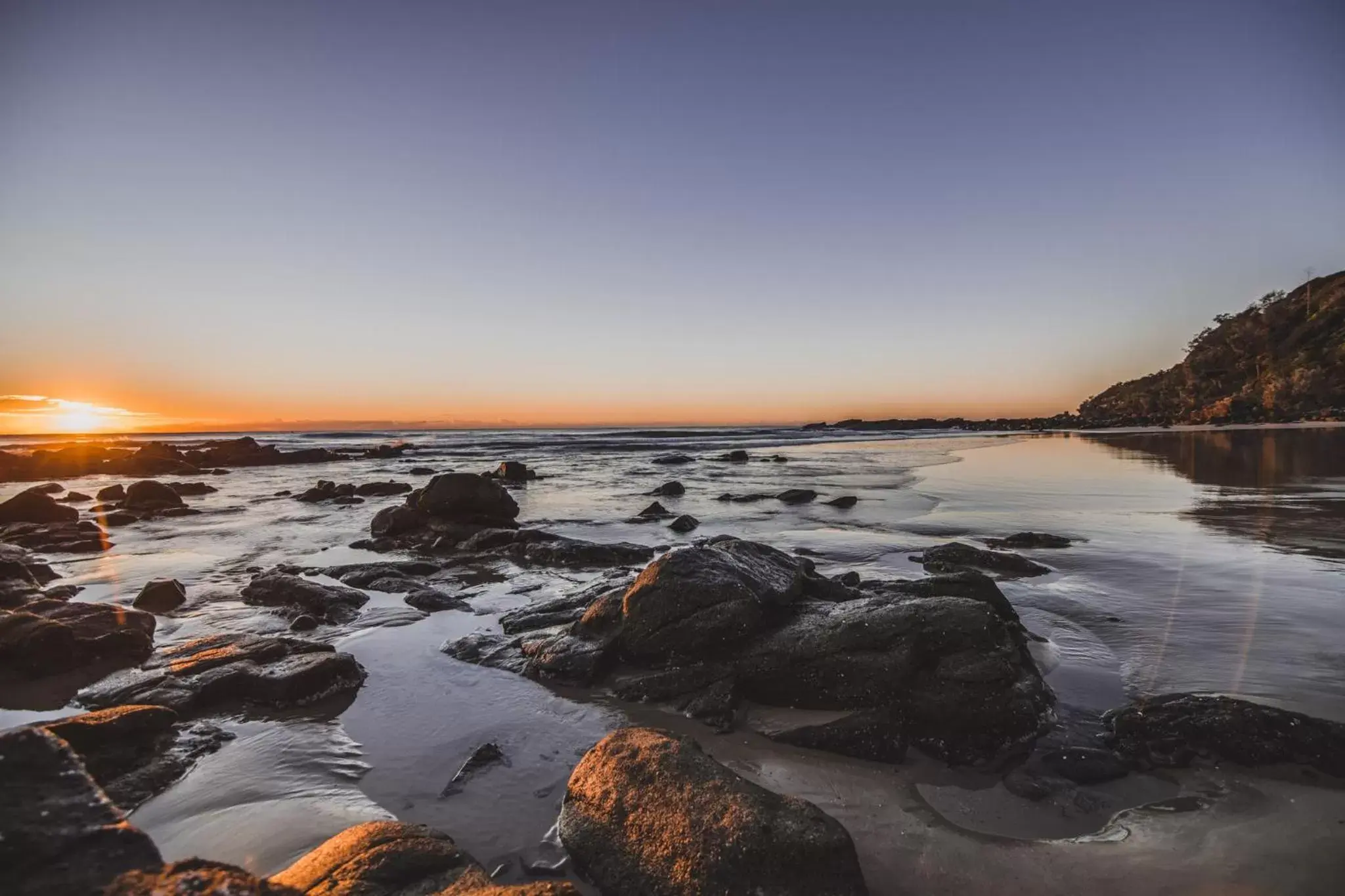 Nearby landmark, Winter in The Point Coolum