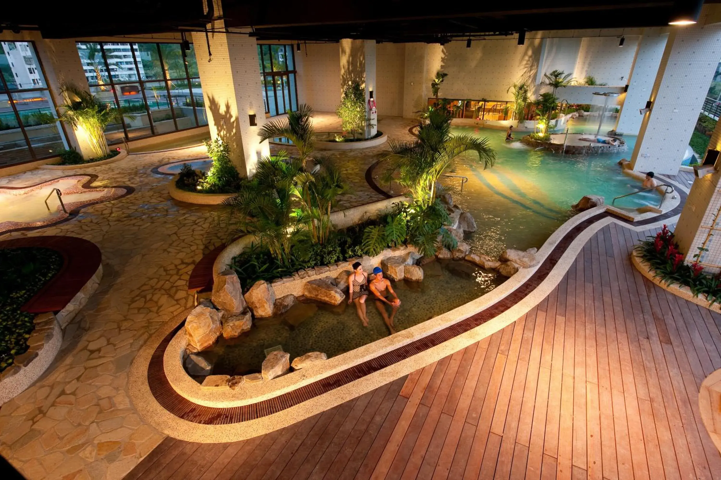 Spa and wellness centre/facilities in Evergreen Resort Hotel Jiaosi