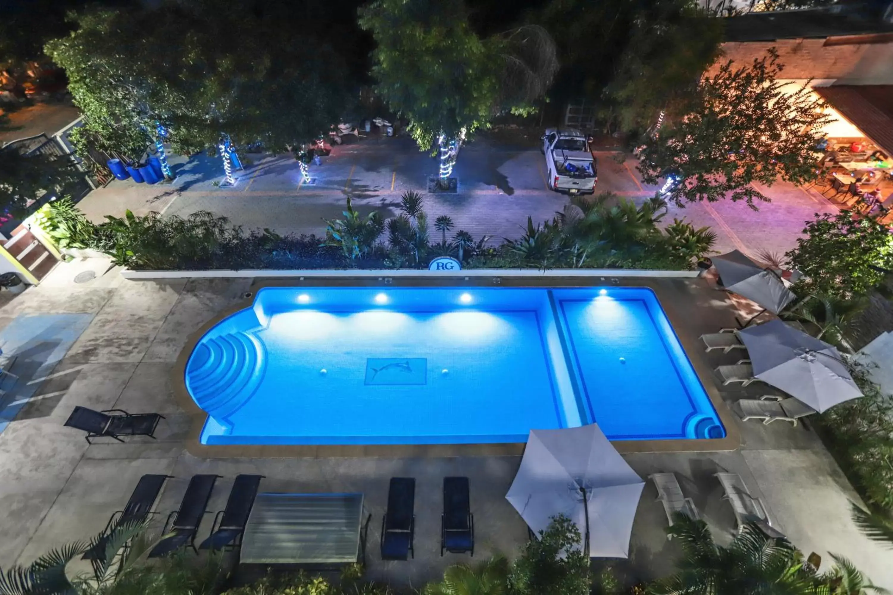 Pool View in Rega suites