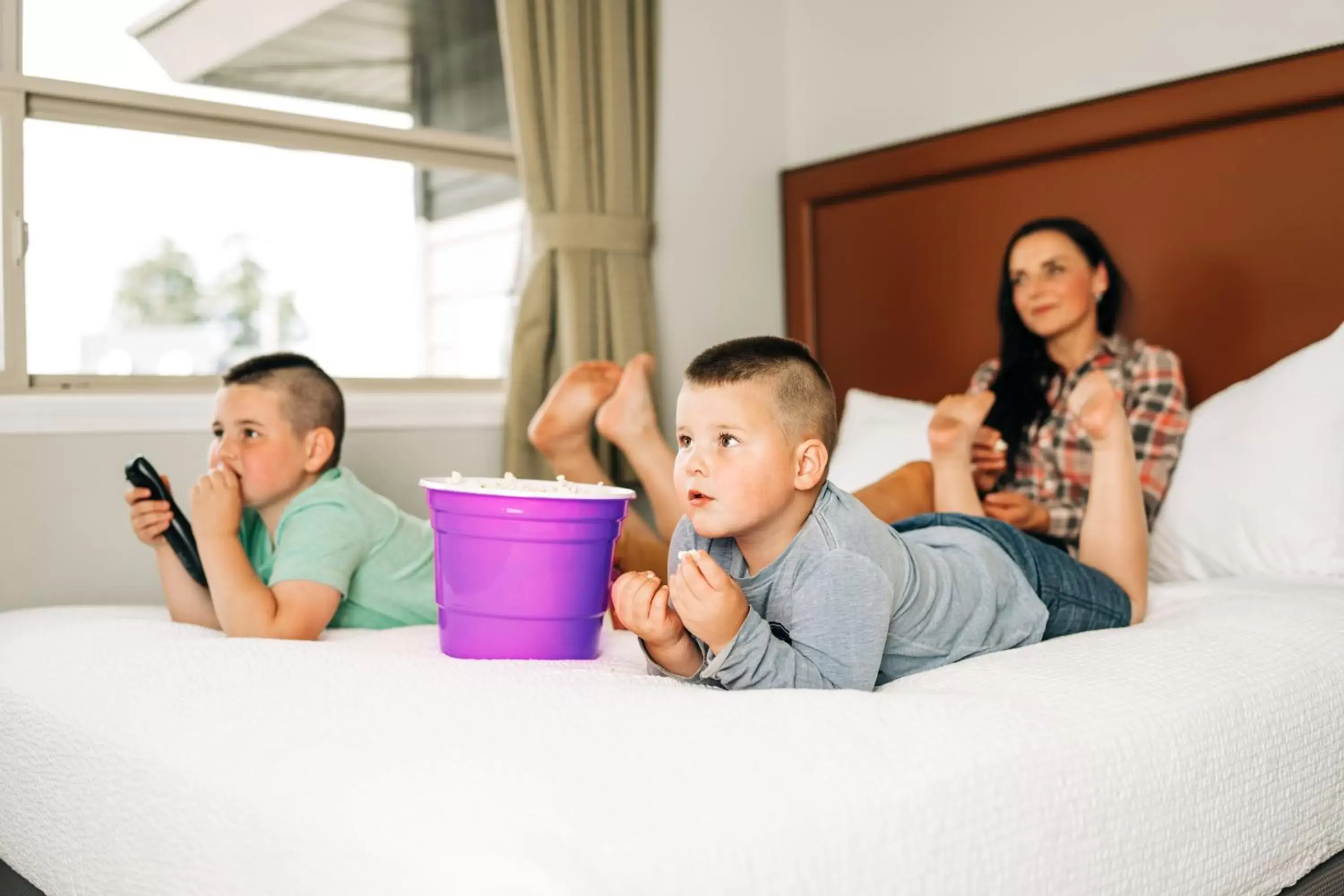 People, Family in Coast Parksville Hotel