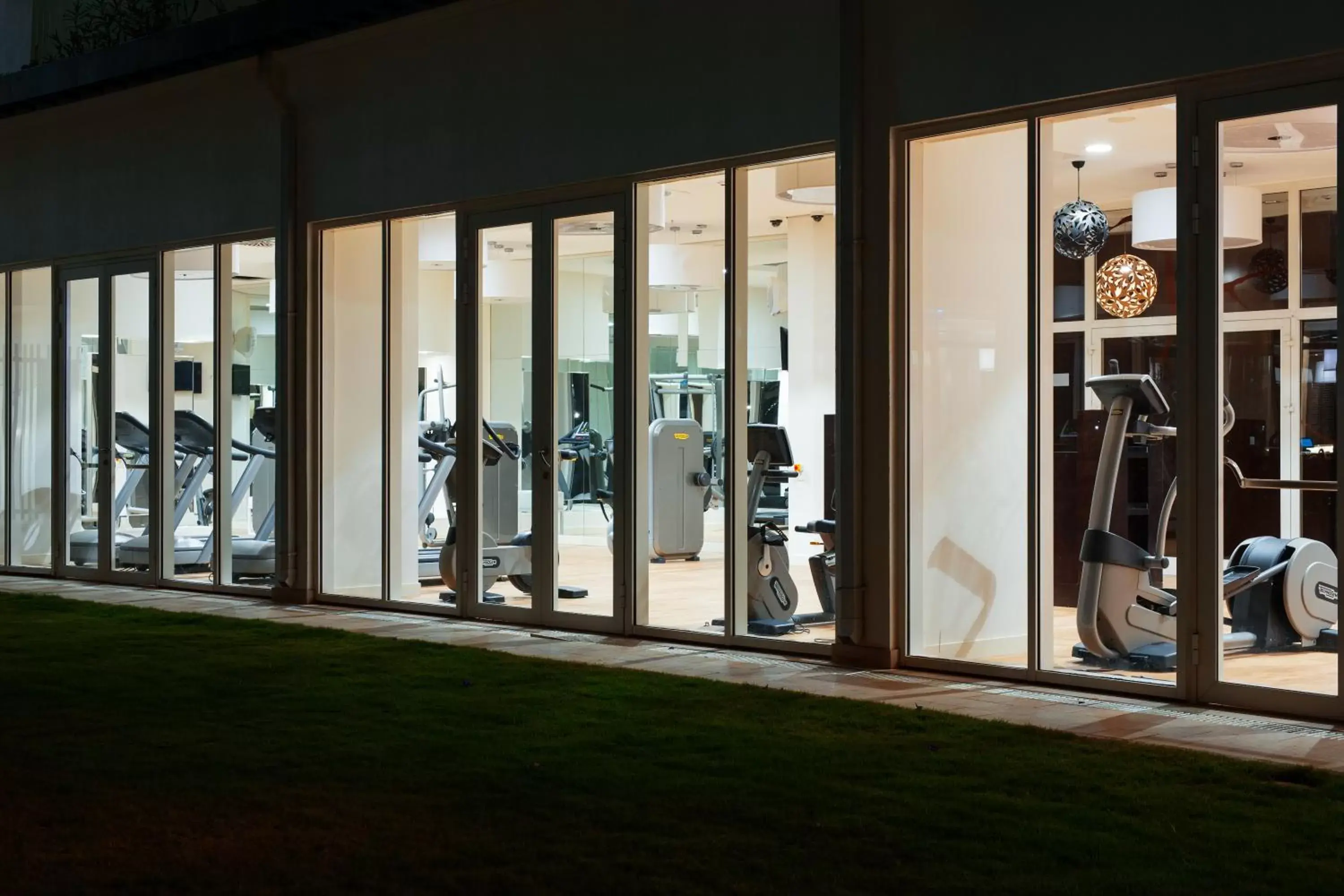 Fitness centre/facilities, Facade/Entrance in Radisson Blu Hotel & Convention Centre Kigali