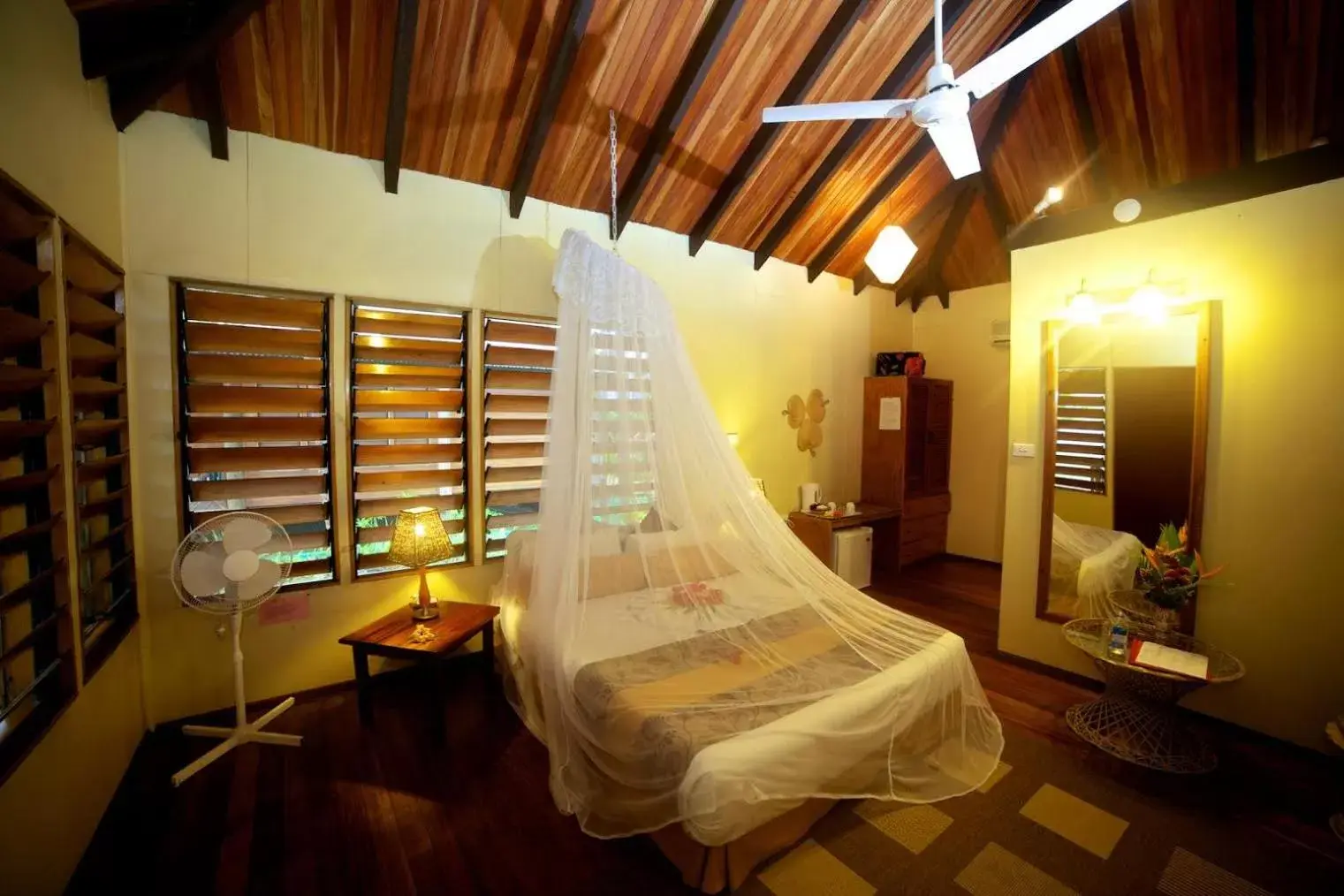 Bed in Club Fiji Resort Bed in Club Fiji Resort