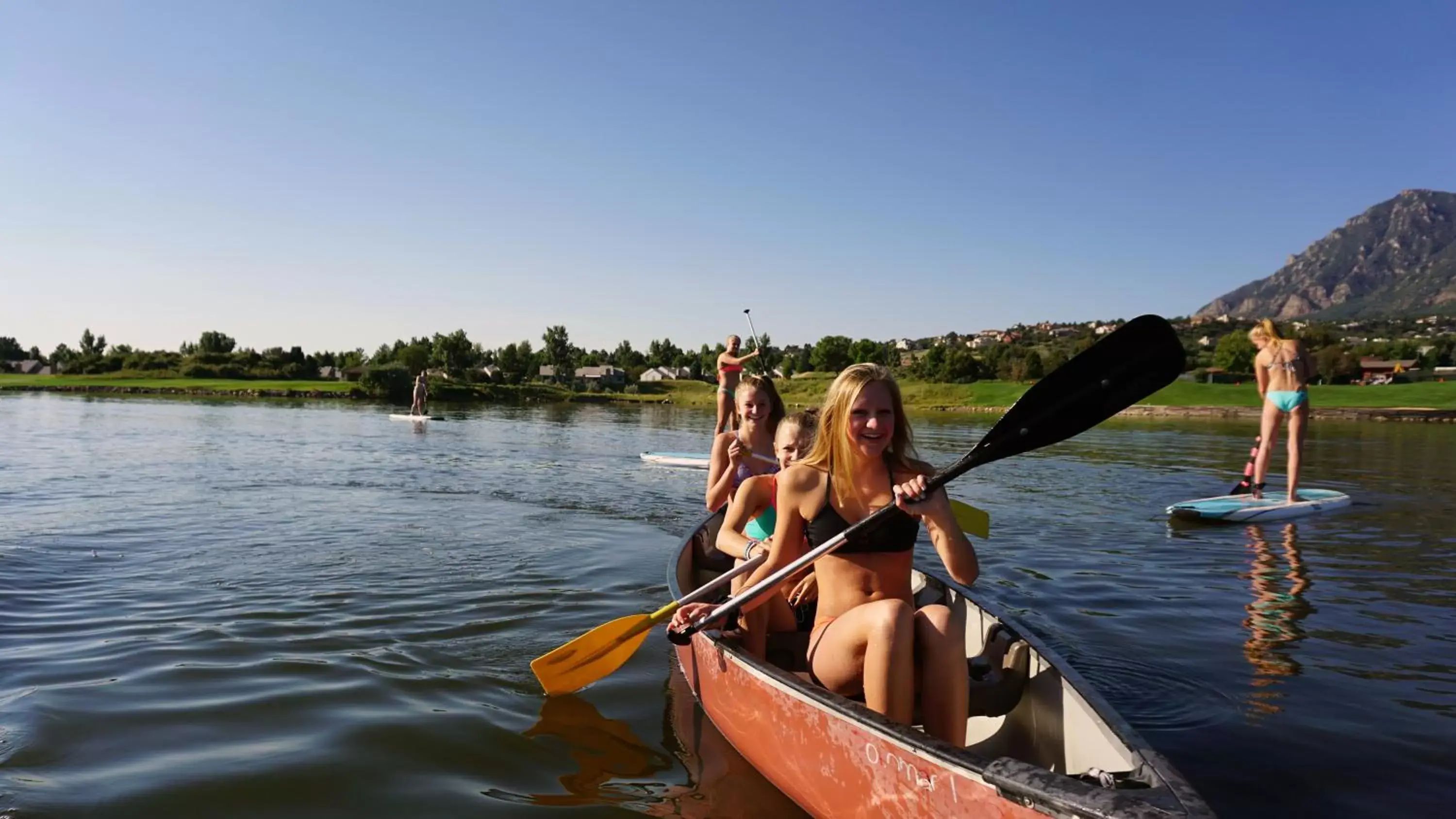 Canoeing in Cheyenne Mountain Resort, a Dolce by Wyndham